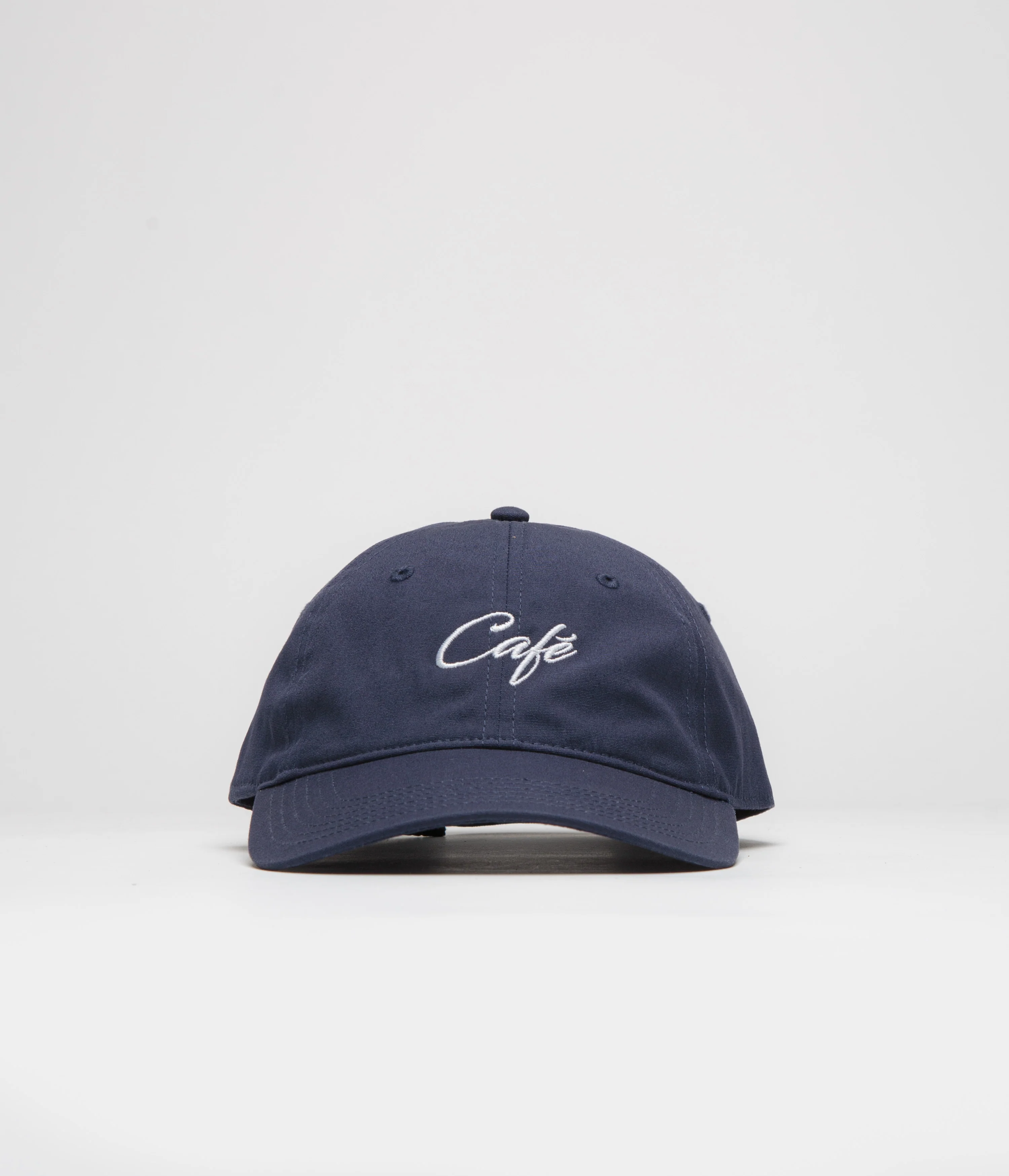 Skateboard Cafe Script Logo Cap - Navy - Image 2