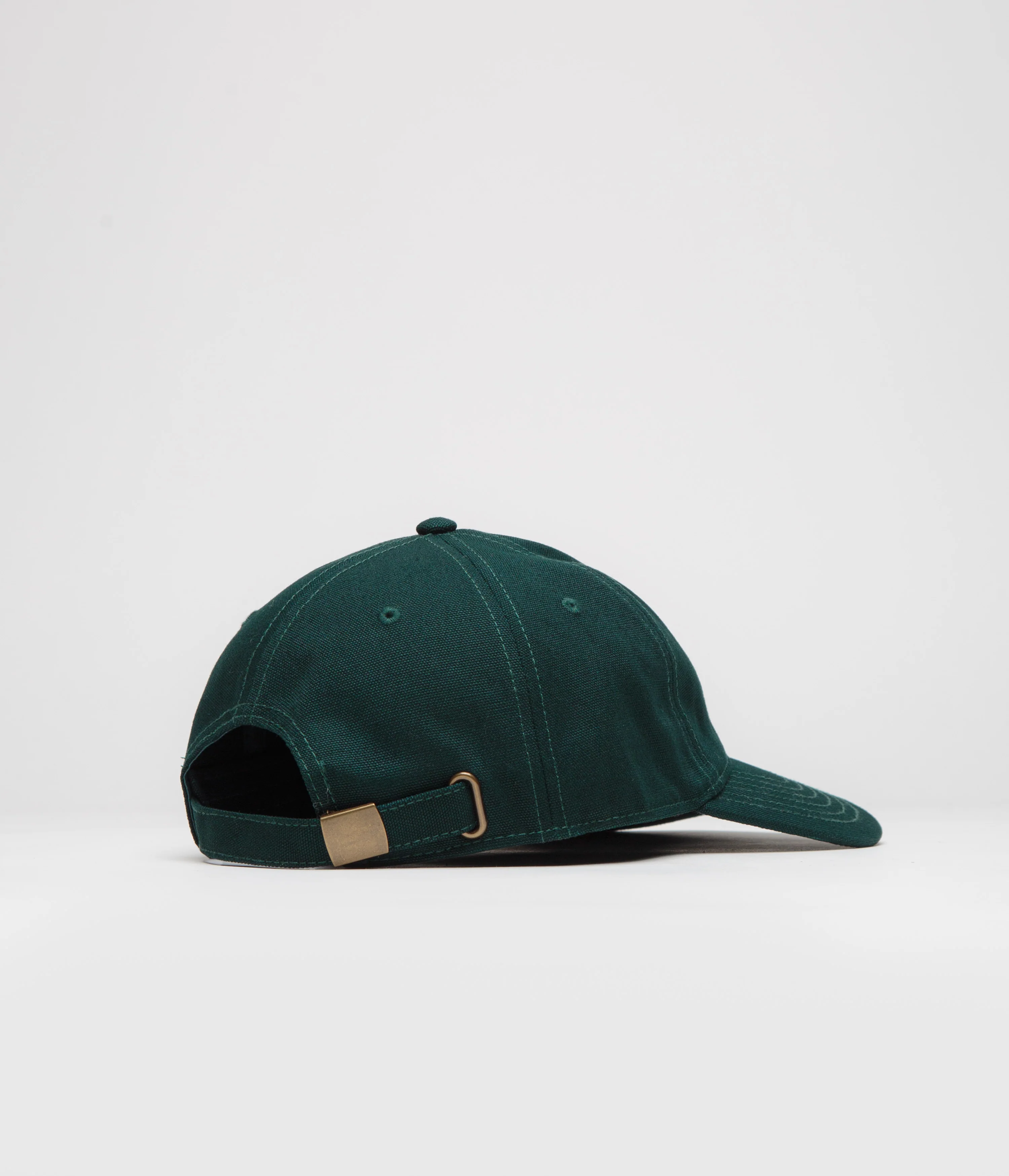 Skateboard Cafe Script Logo Cap - Pine Green - Image 3