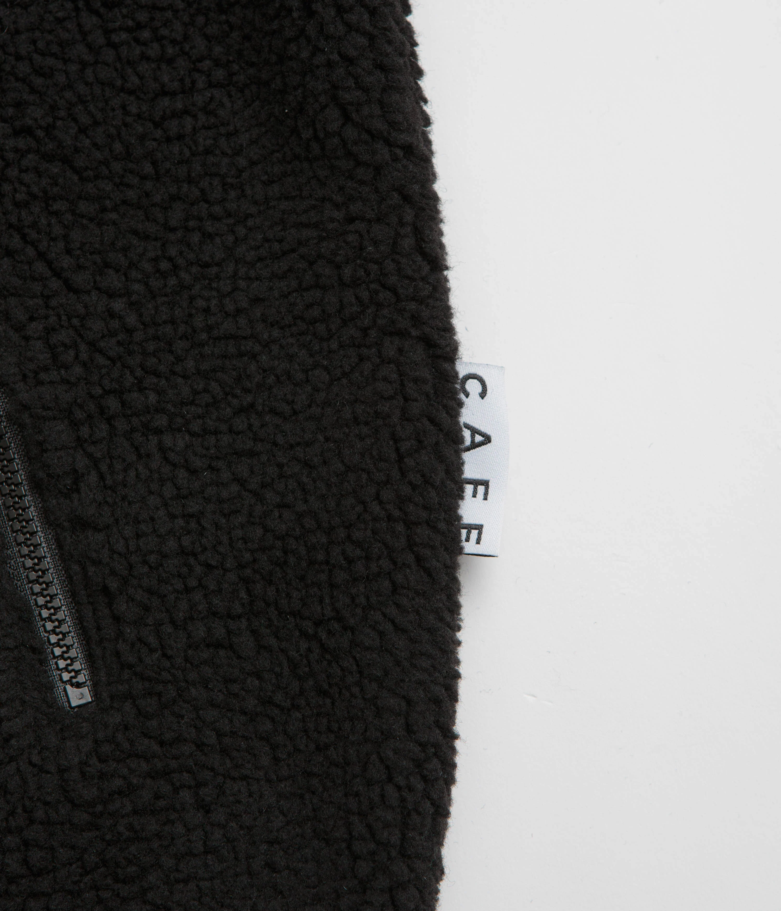 Skateboard Cafe Sherpa Fleece Hoodie - Black - Image 5