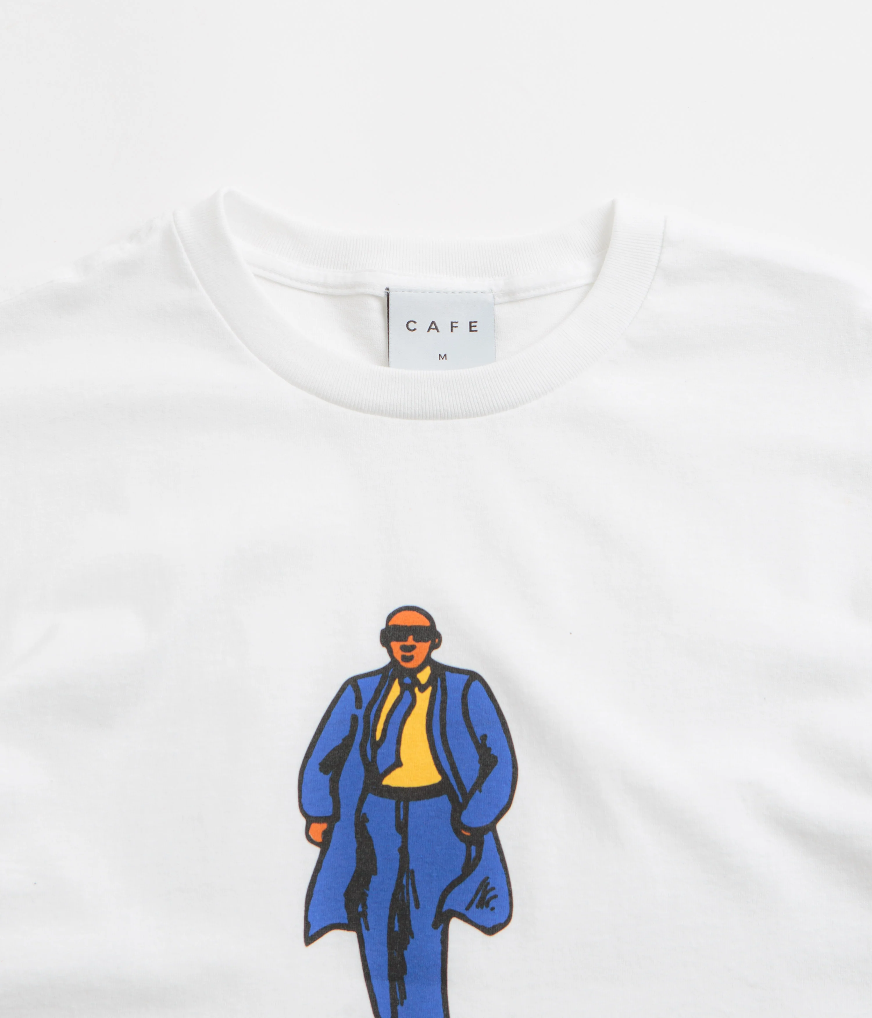 Skateboard Cafe Suited T-Shirt - White - Image 2