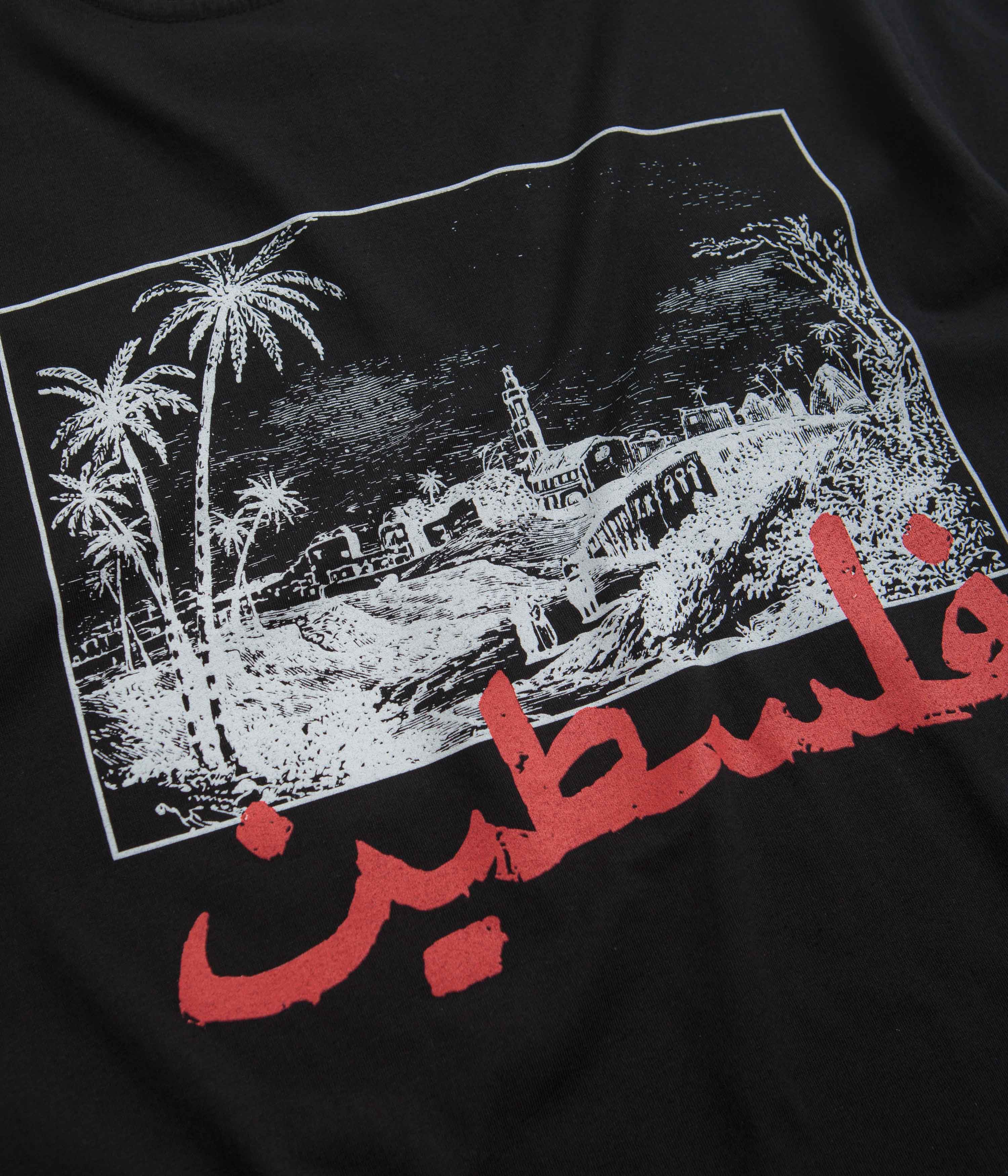 SkatePal Palms T-Shirt - Black - Image 4