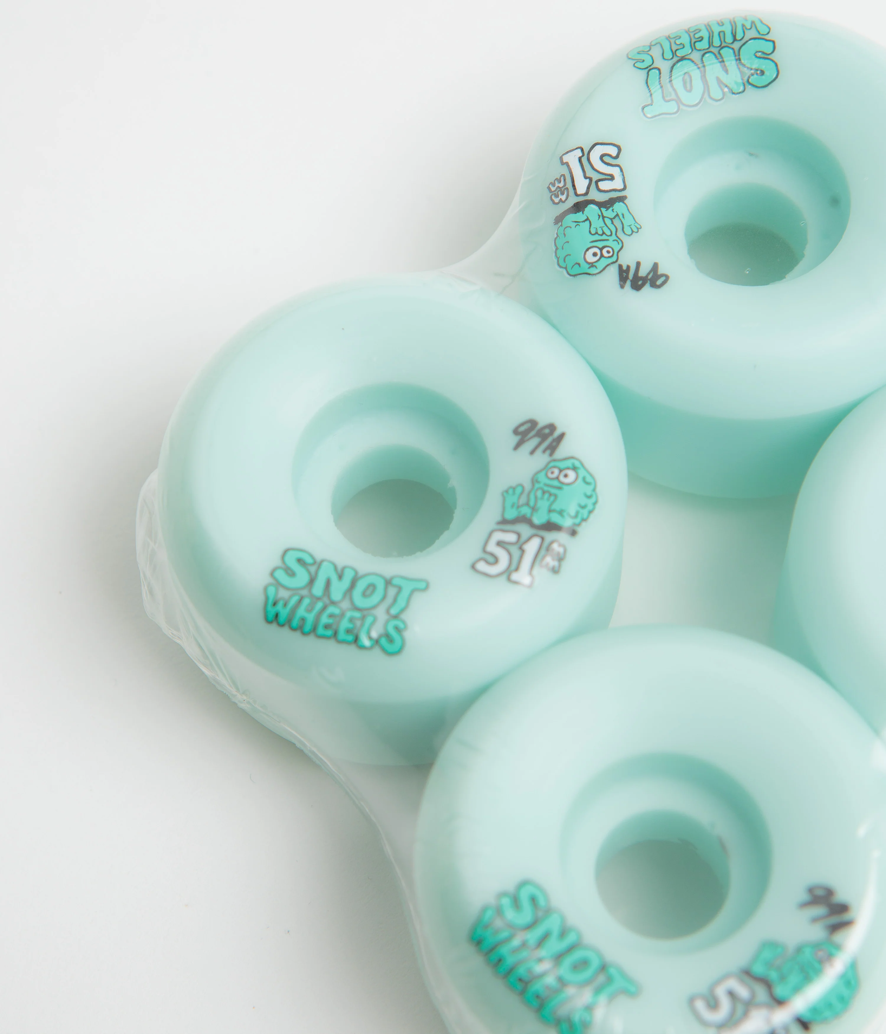 Snot Team 99A Wheels - Teal - 51mm - Image 2