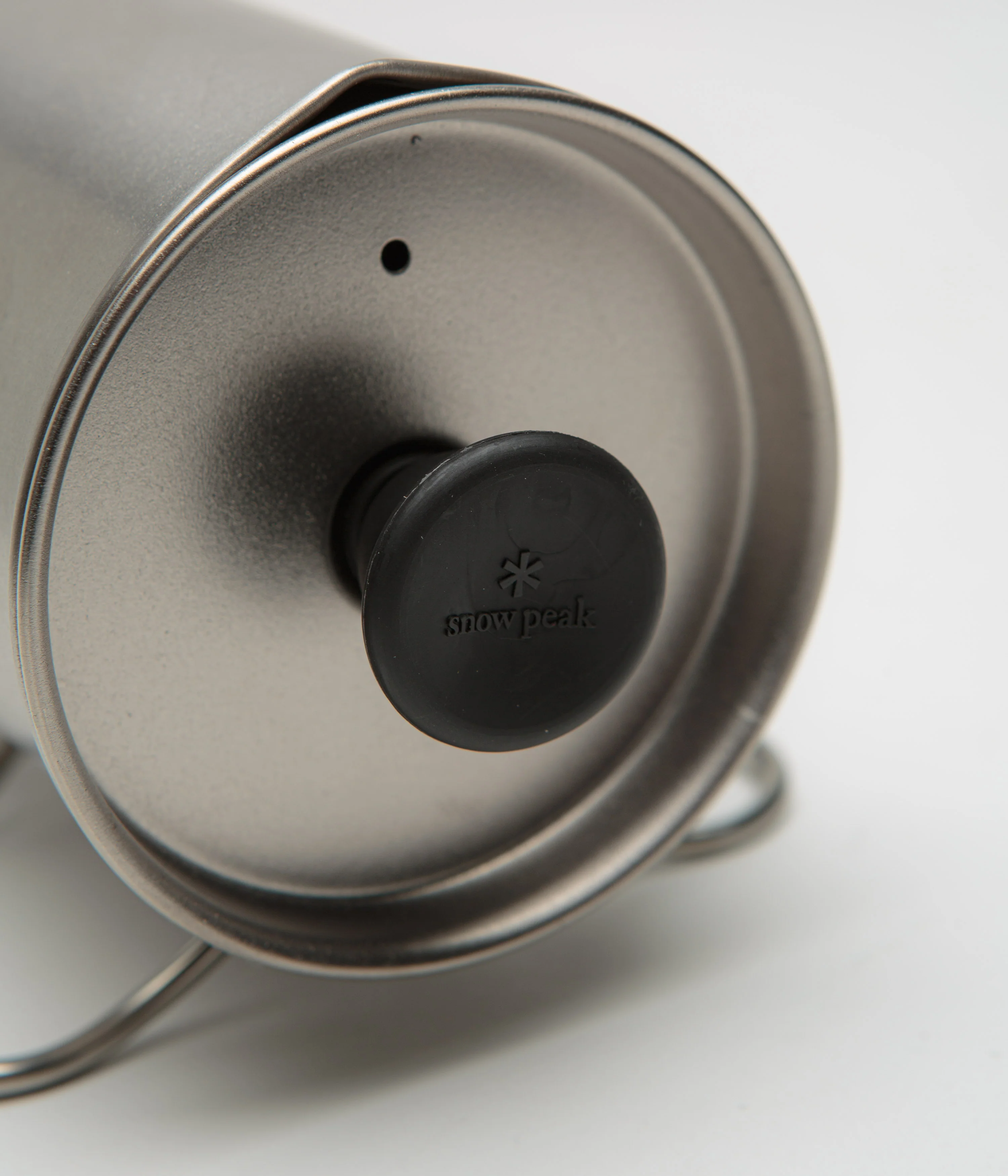 Snow Peak 3 Cup French Press - Titanium - Image 4