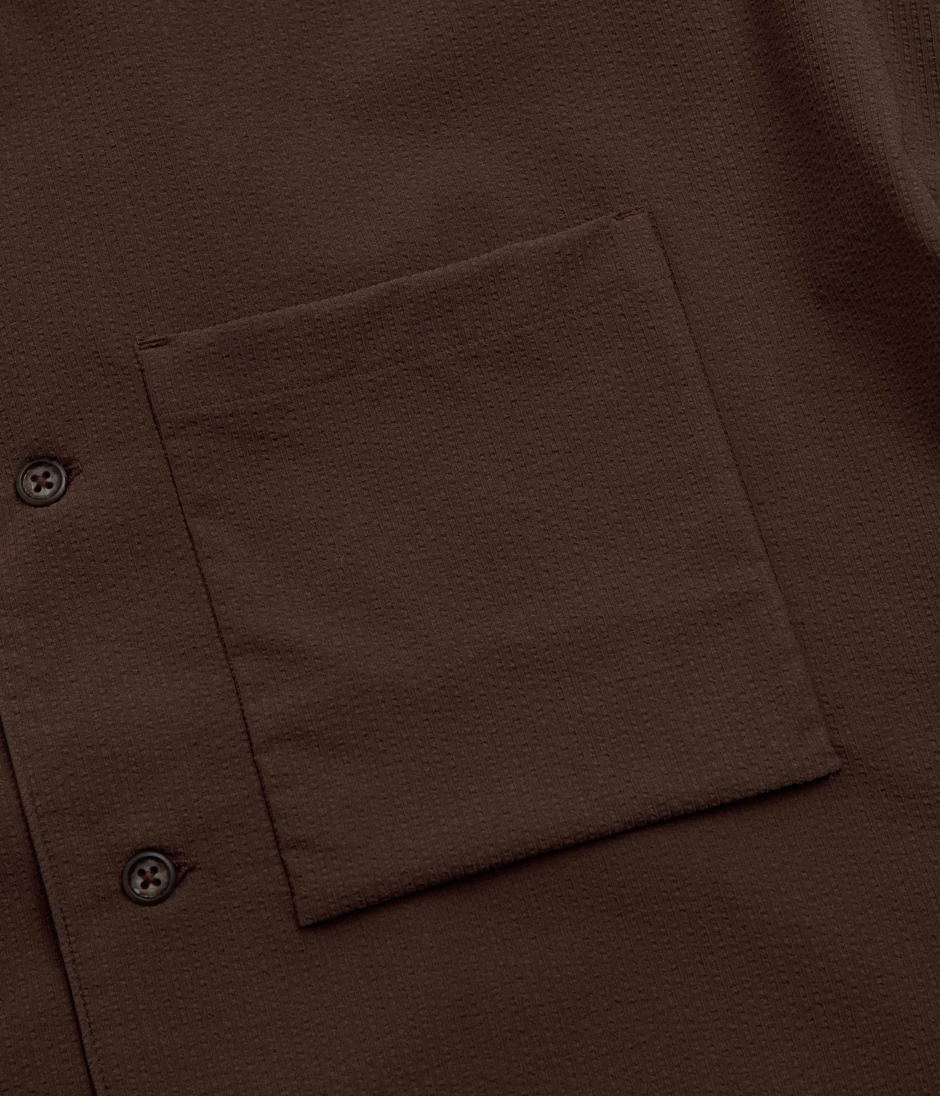 Snow Peak Airo Short Sleeve Shirt - Brown - Image 4