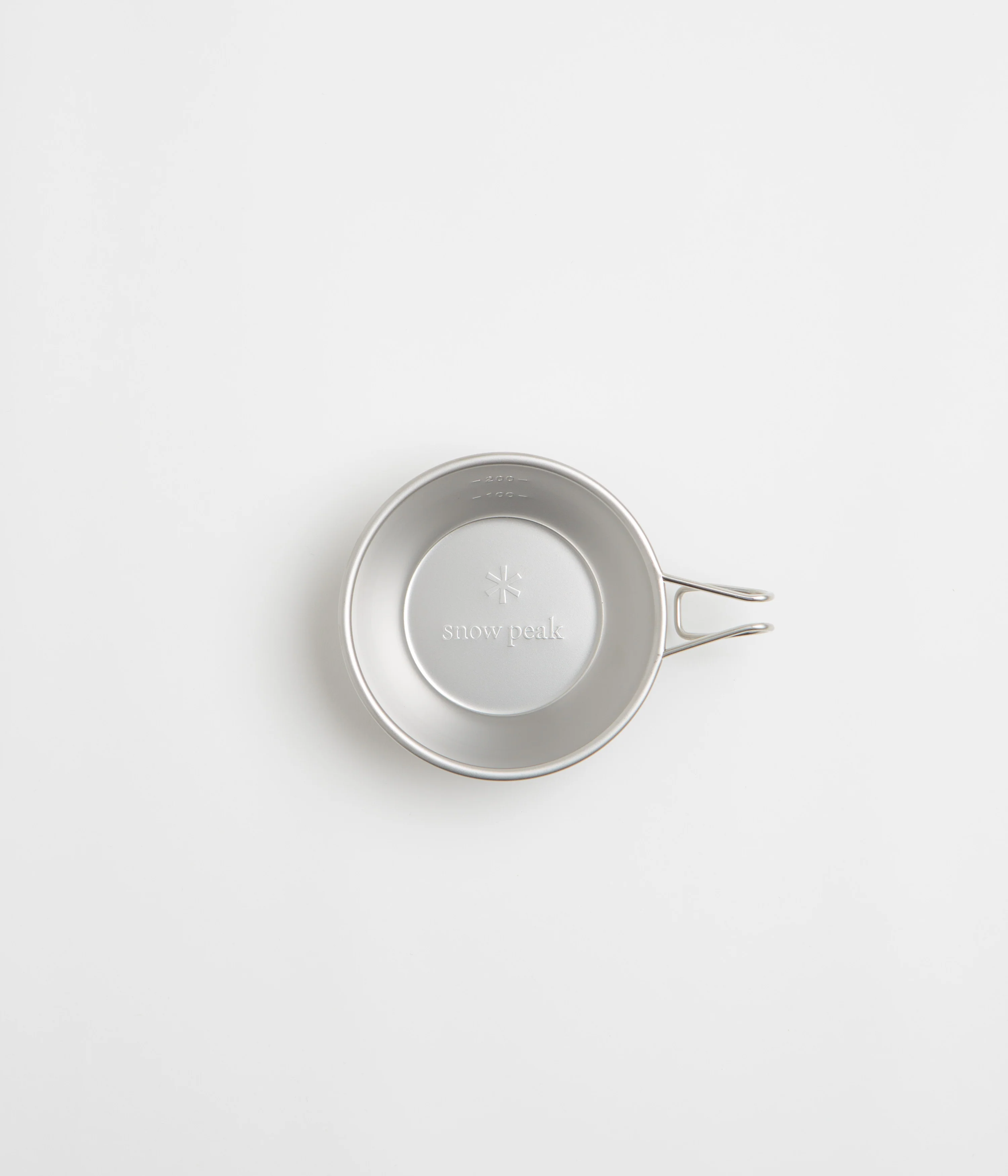 Snow Peak Backpackers 310ml Cup - Stainless Steel - Image 2
