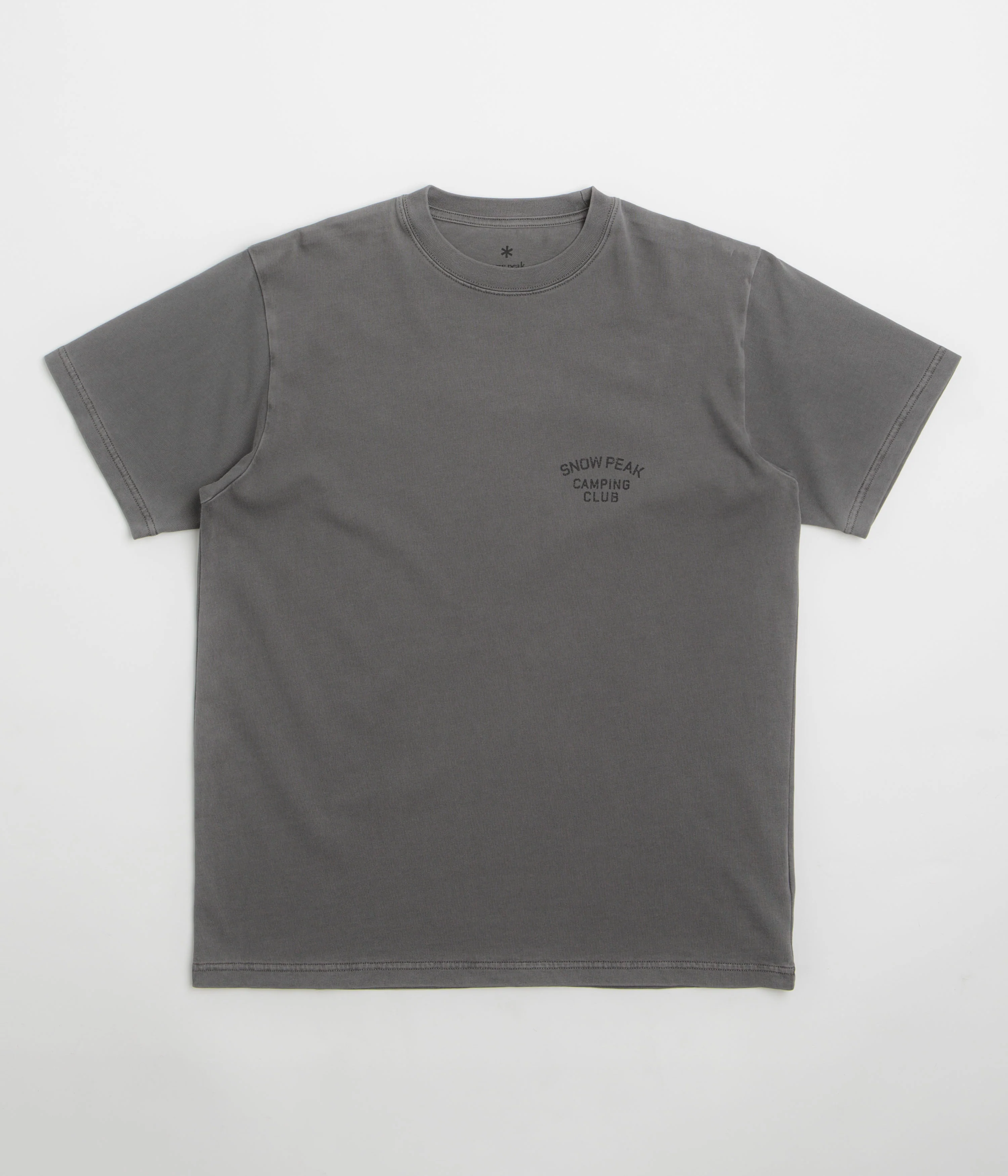 Snow Peak Camping Club T-Shirt - Charcoal - Image 2