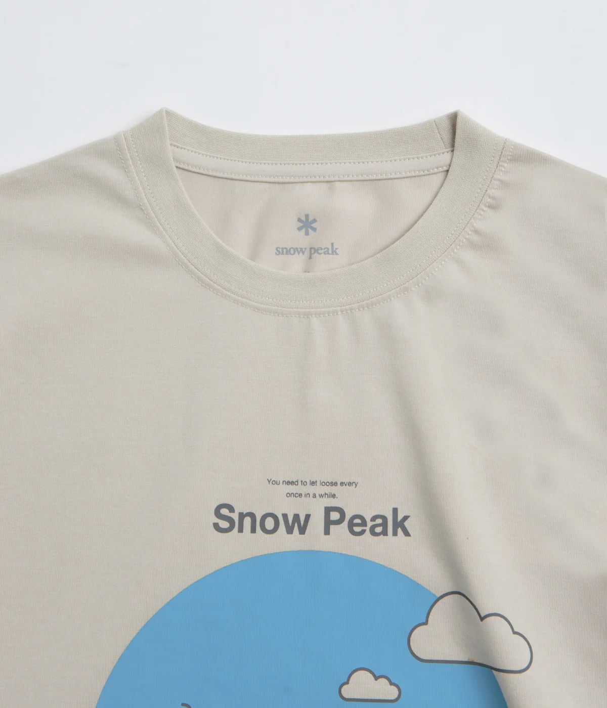 Snow Peak Camping Graphic T-Shirt - Ivory - Image 3