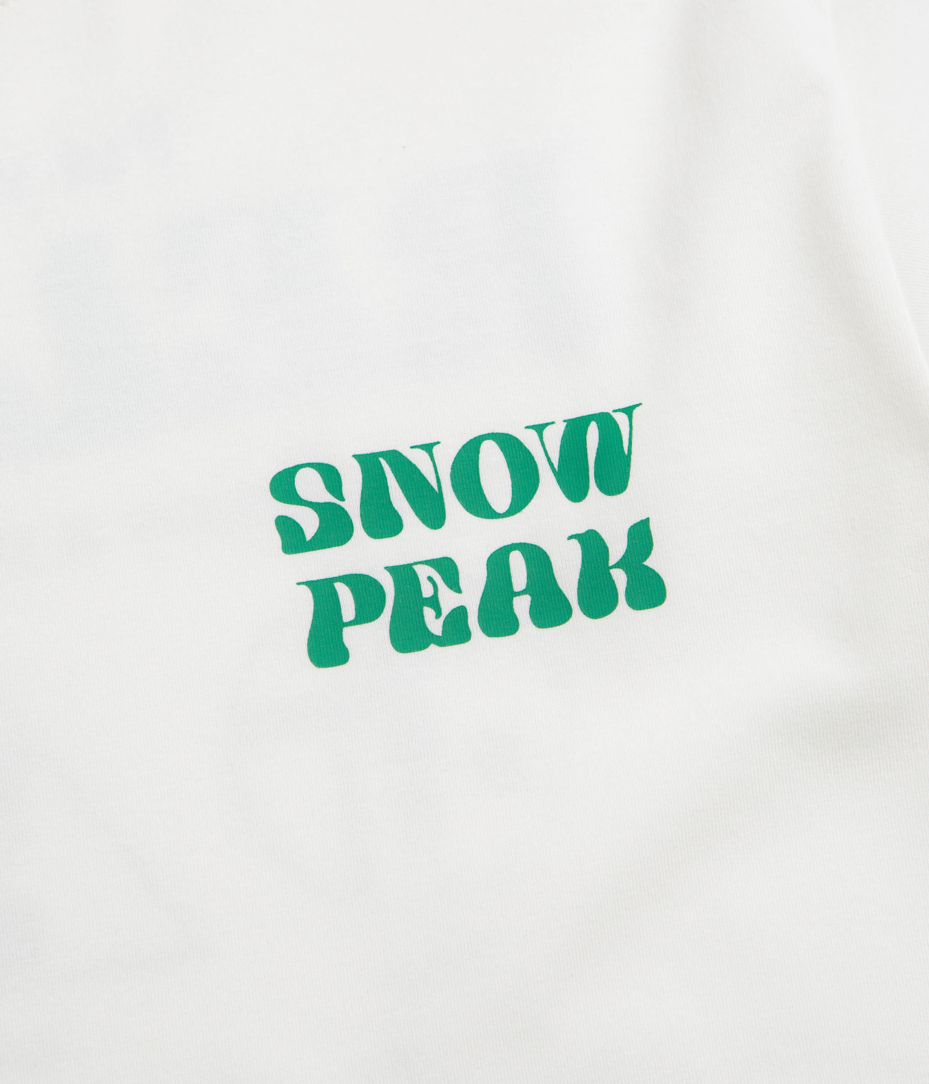 Snow Peak Camping Graphic T-Shirt - Off White - Image 3