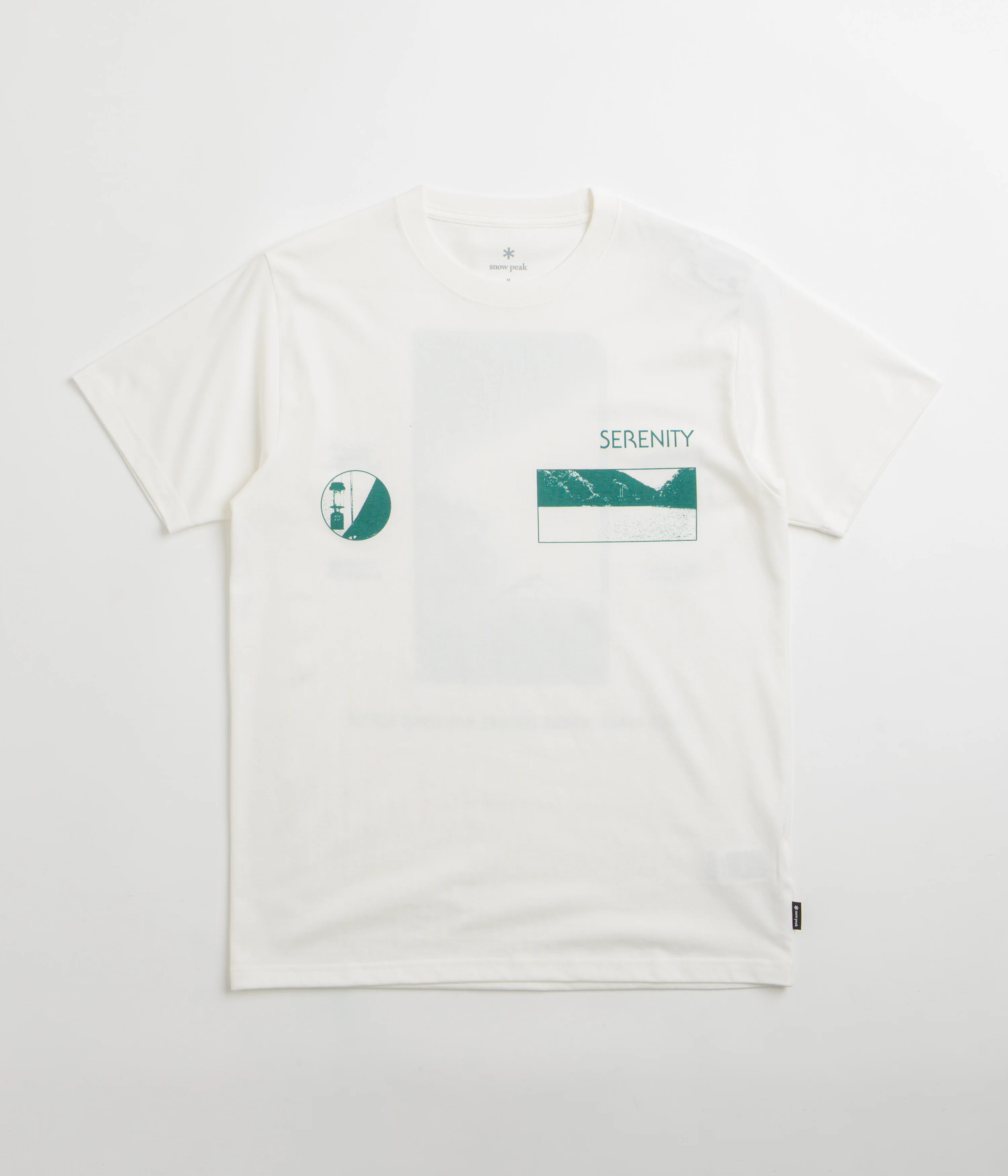 Snow Peak CF Landscape T-Shirt - Off White - Image 2