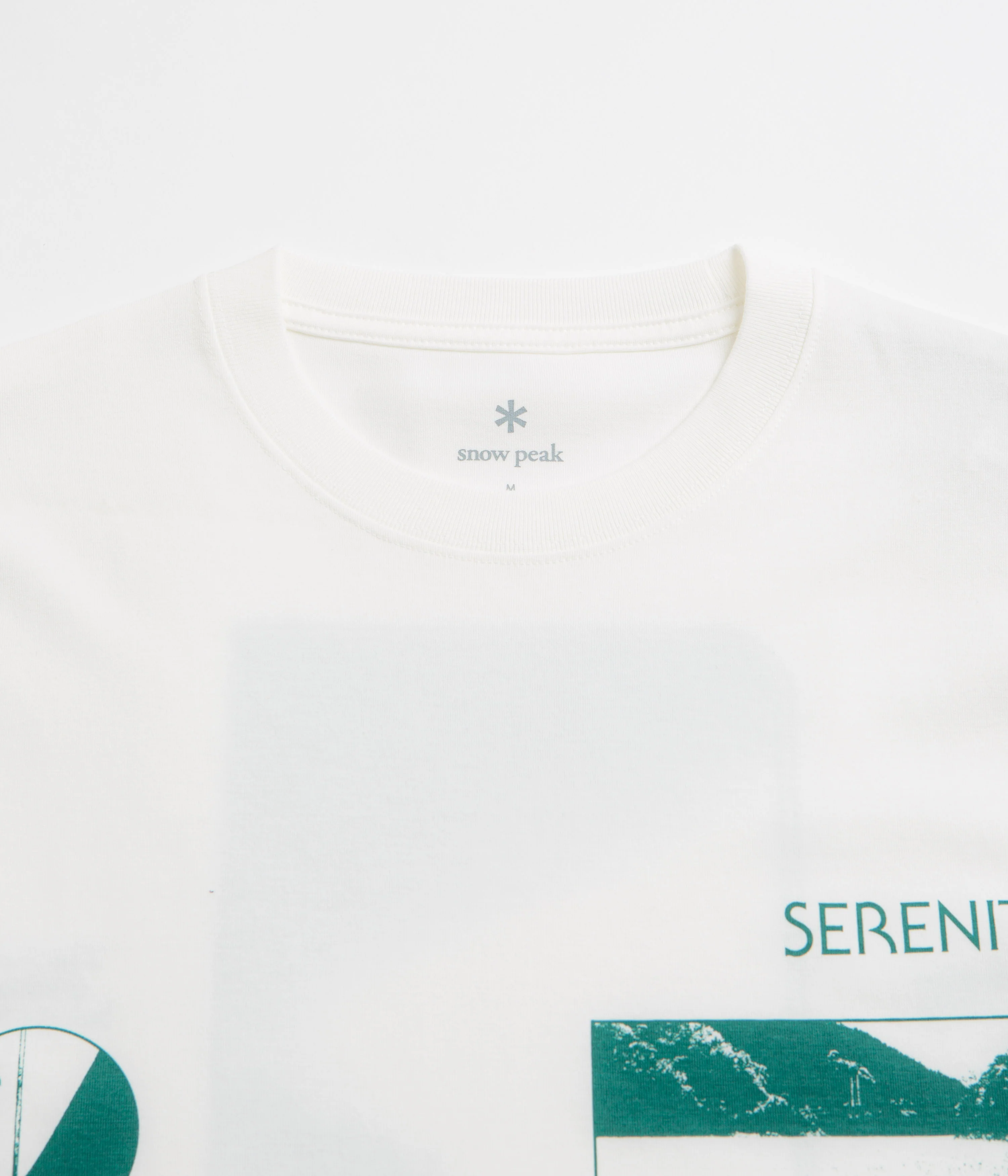 Snow Peak CF Landscape T-Shirt - Off White - Image 3