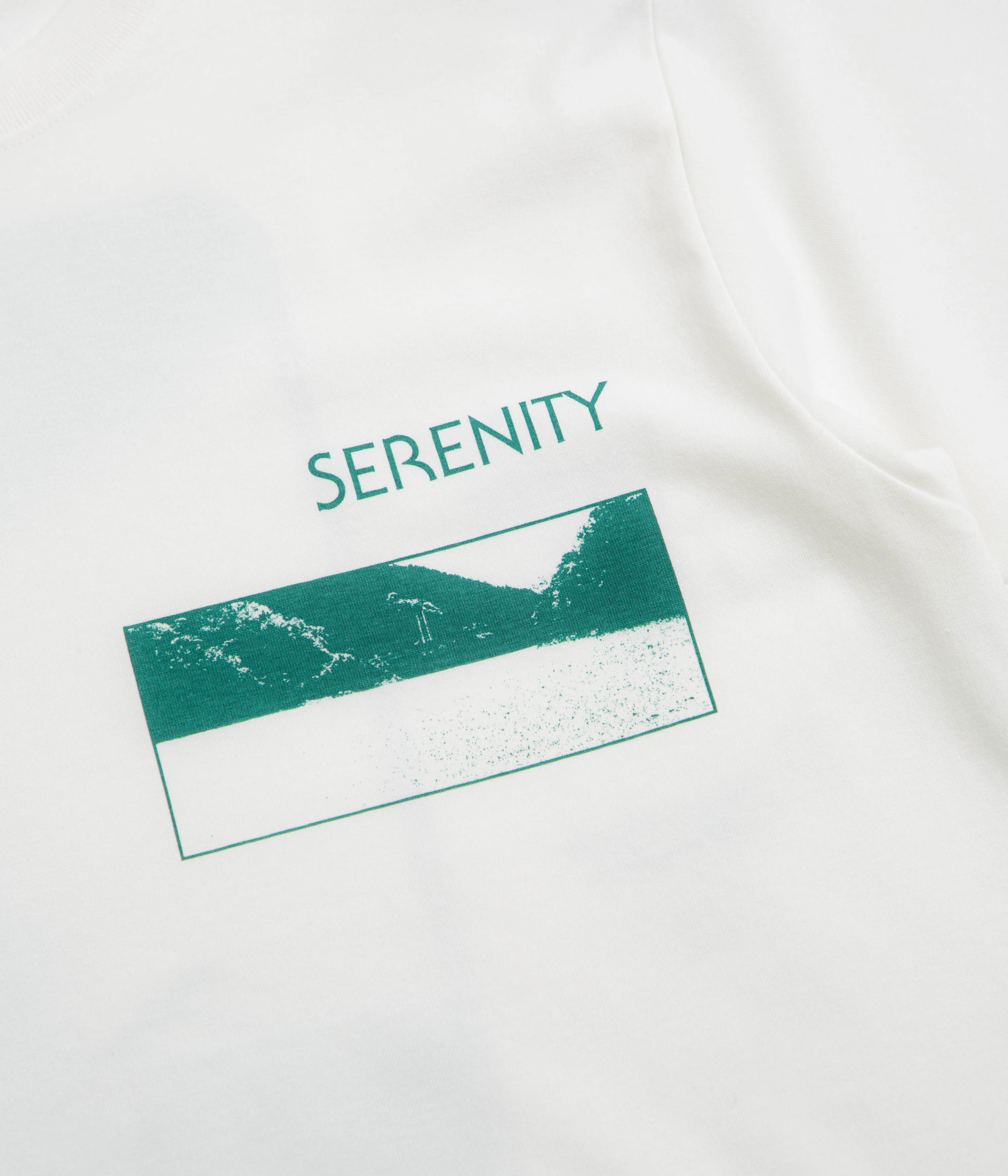 Snow Peak CF Landscape T-Shirt - Off White - Image 4