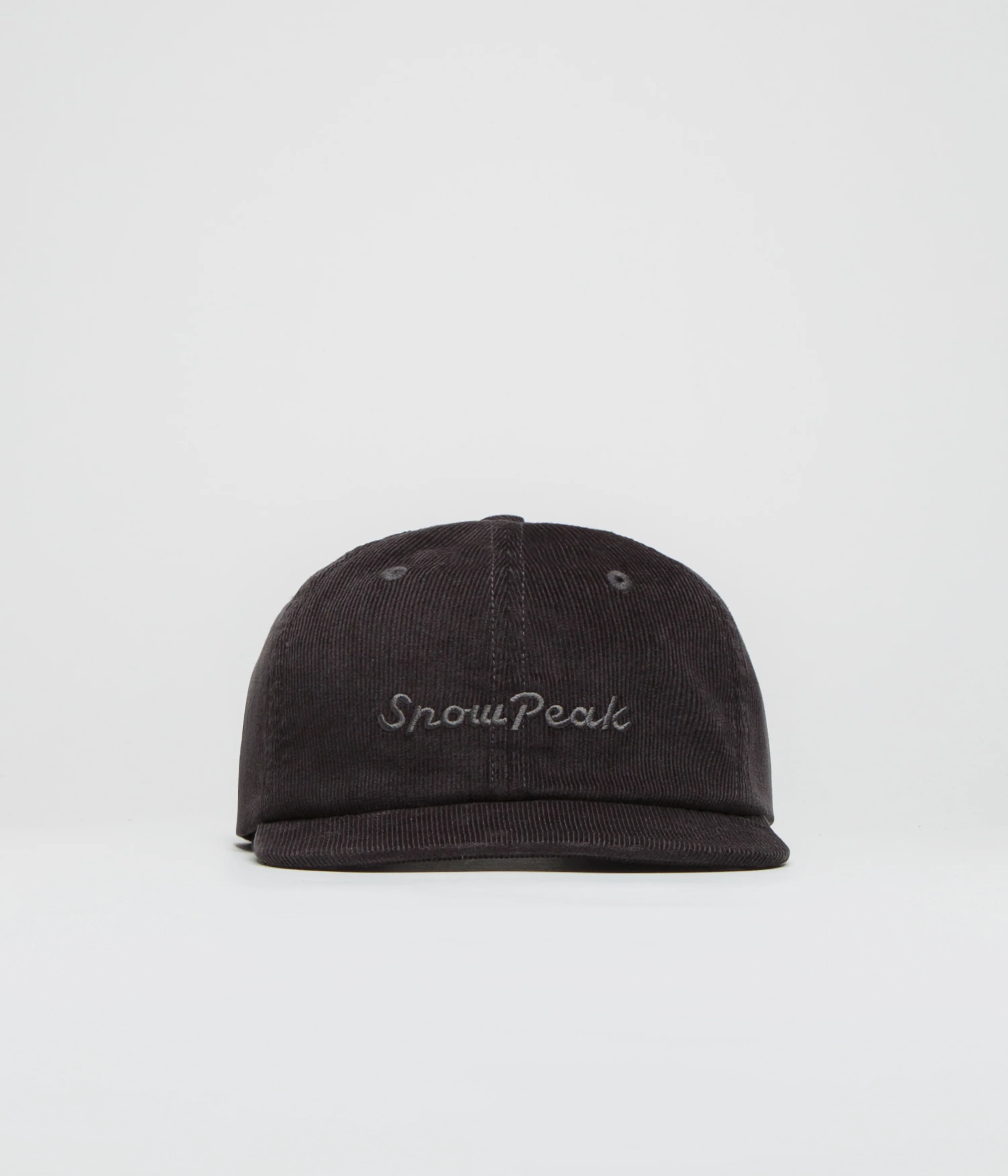 Snow Peak Corduroy Cap - Charcoal - Image 2