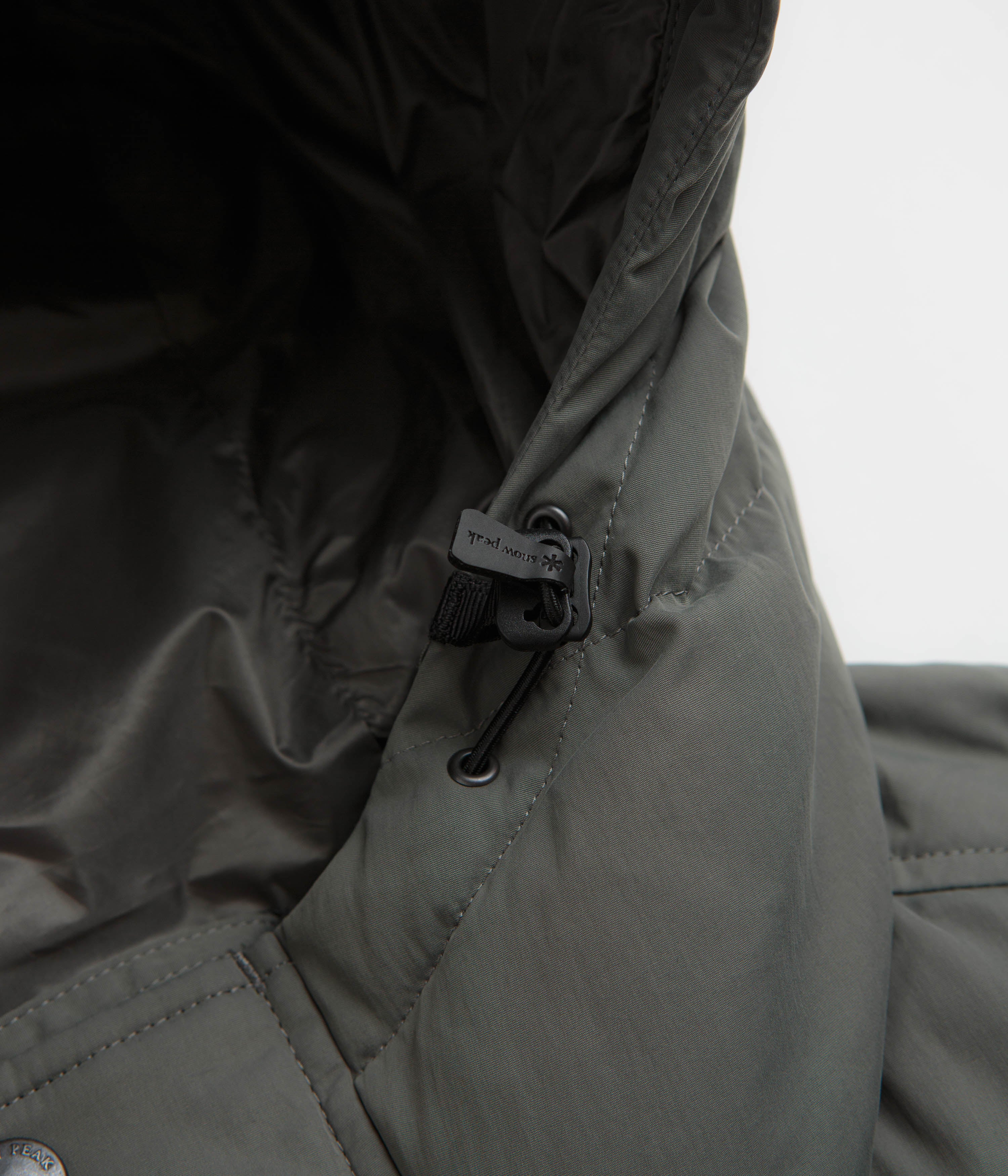 Snow Peak Everyday Down Jacket - Charcoal - Image 9