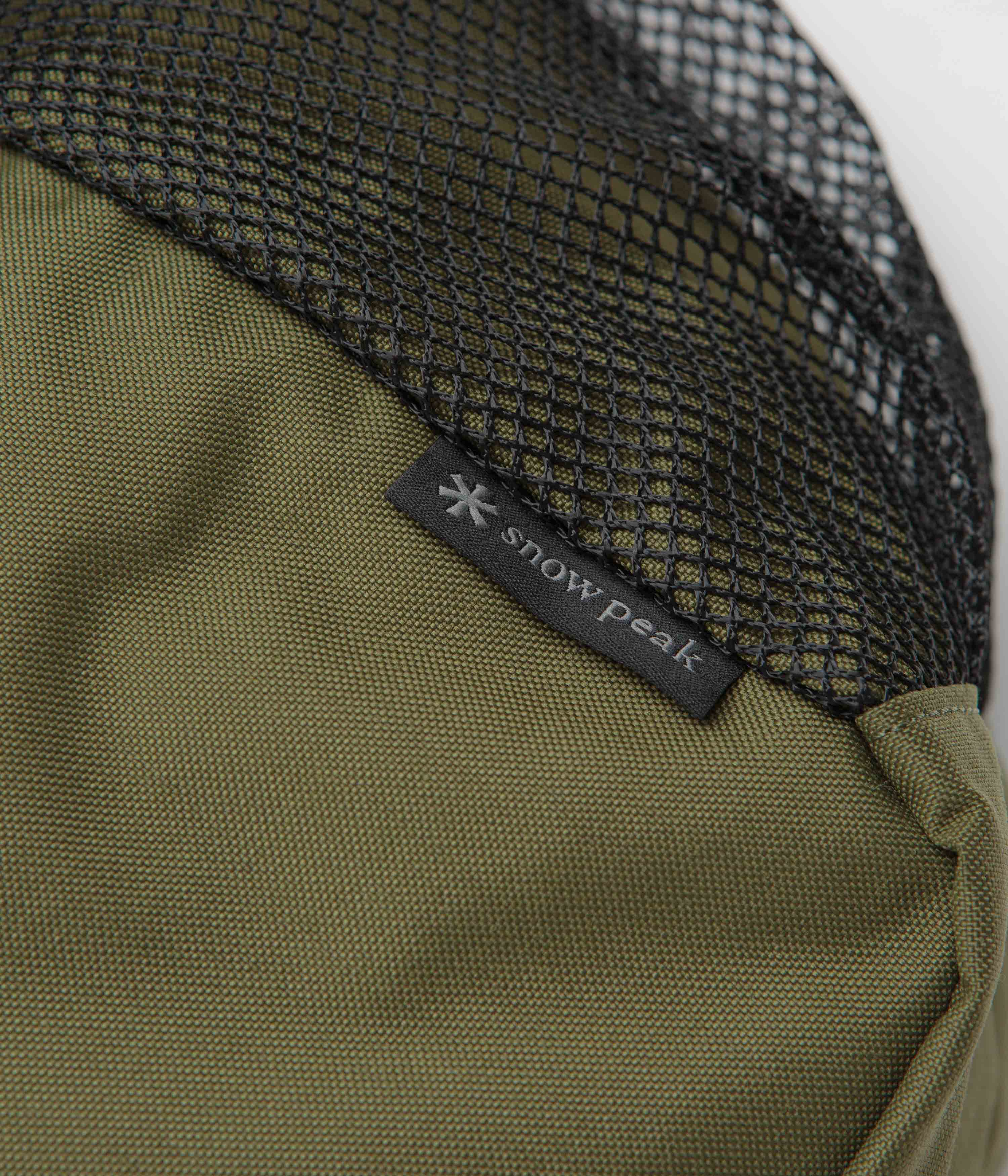 Snow Peak Everyday Use Middle Shoulder Bag - Olive - Image 2
