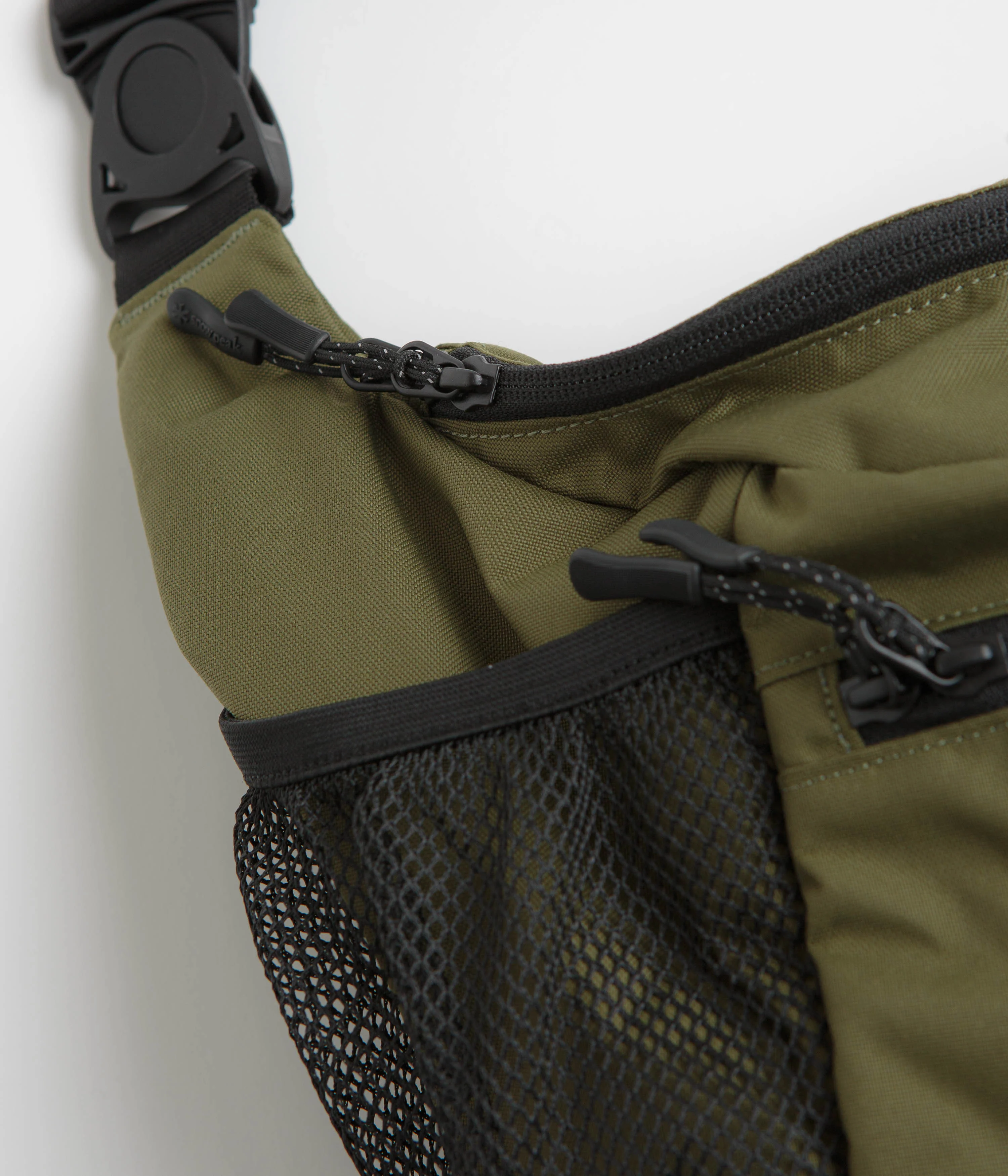 Snow Peak Everyday Use Middle Shoulder Bag - Olive - Image 3