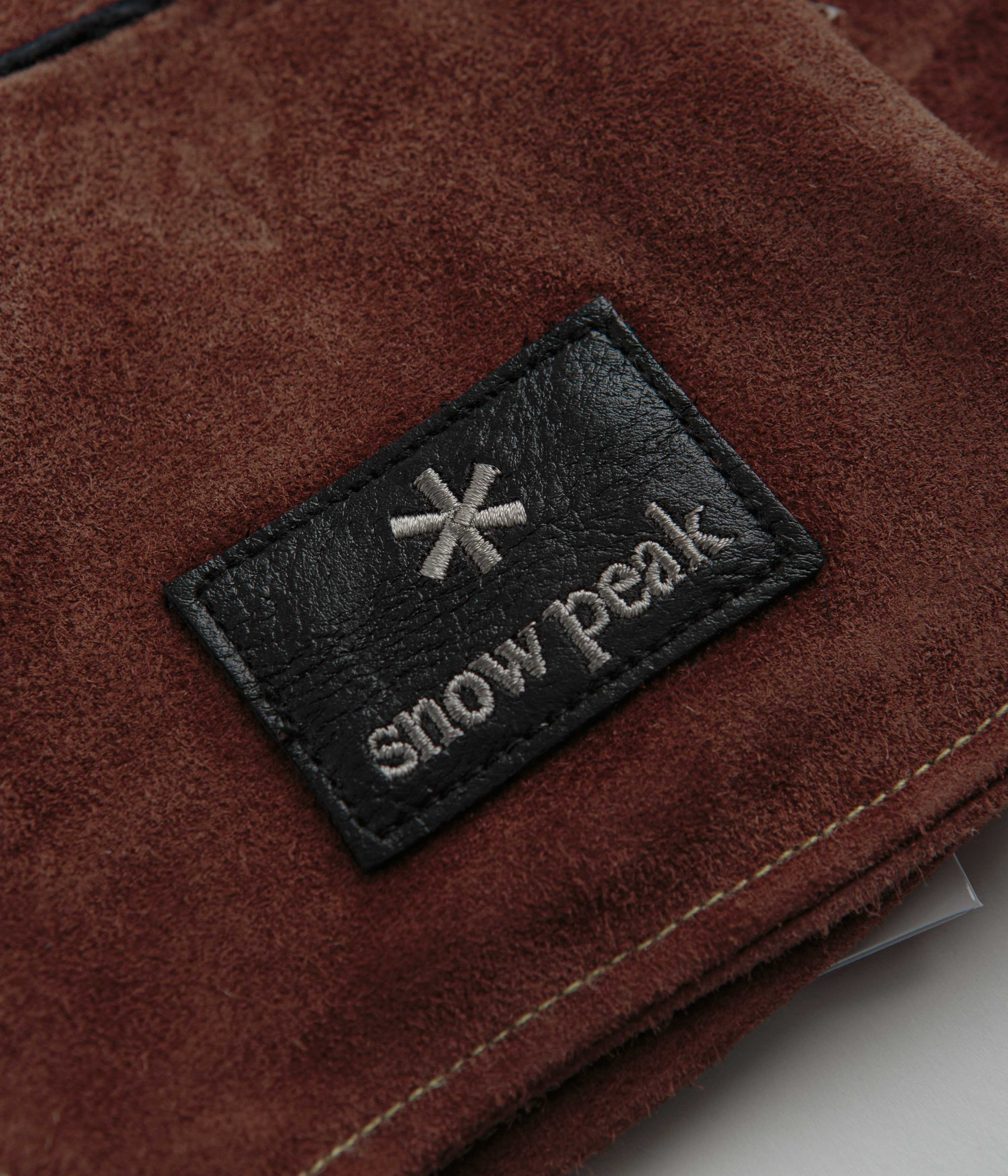 Snow Peak Fireside Gloves - Brown - Image 2