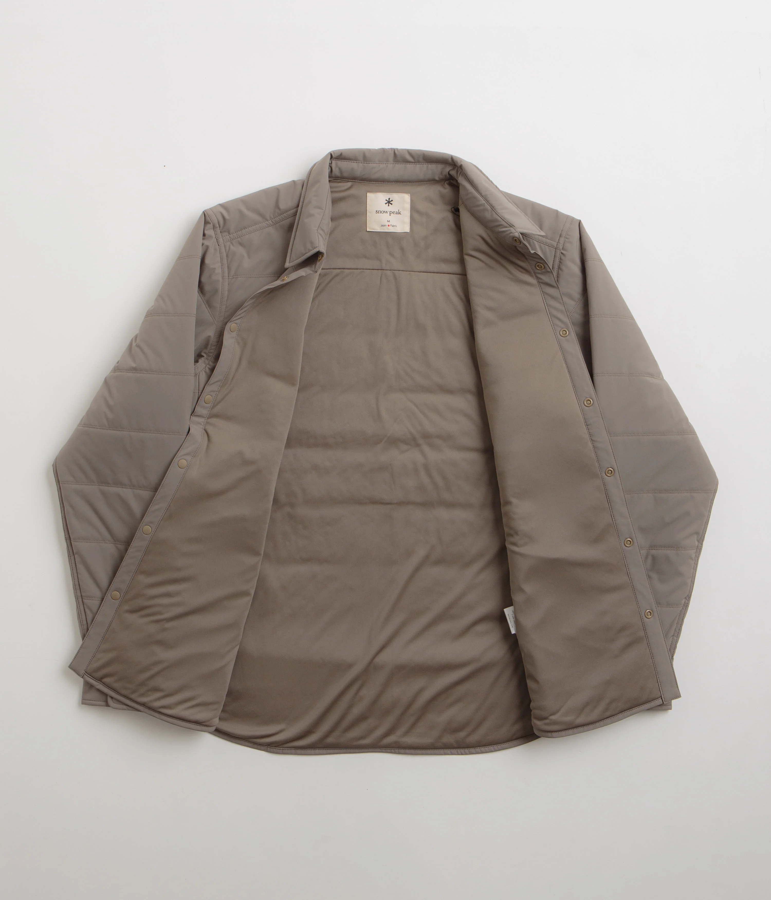 Snow Peak Flexible Insulated Shirt - Khaki - Image 2