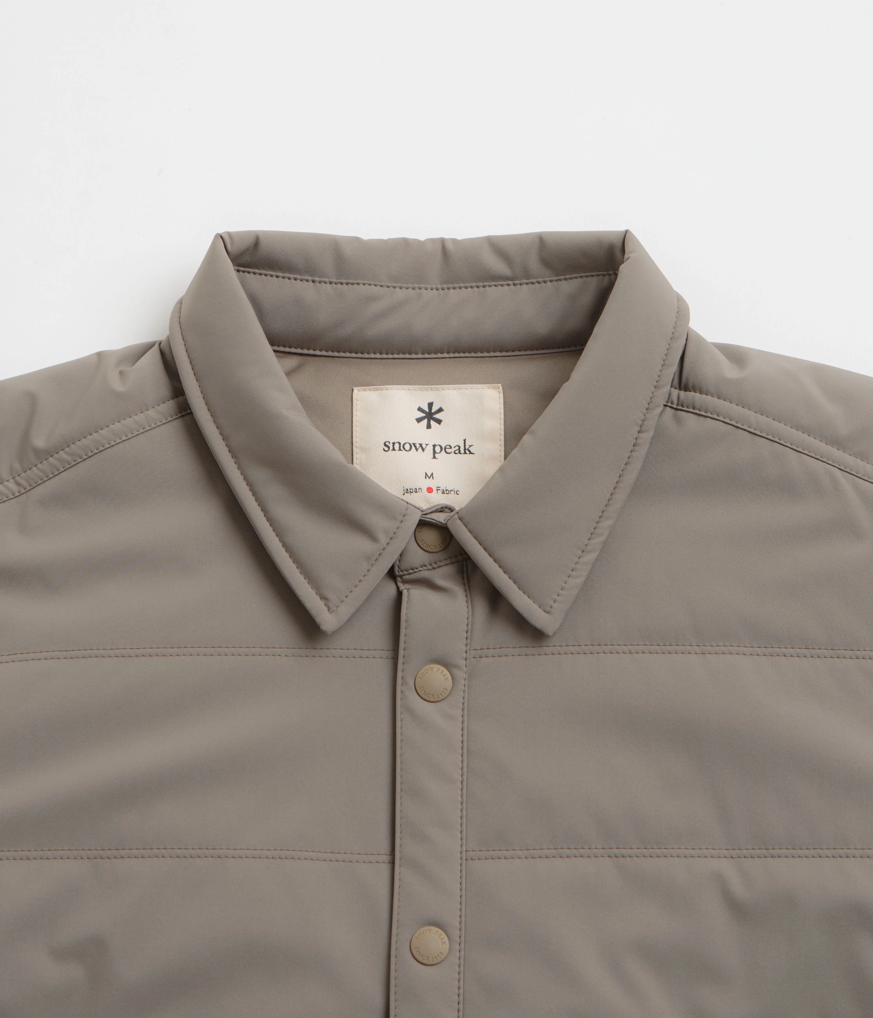 Snow Peak Flexible Insulated Shirt - Khaki - Image 3