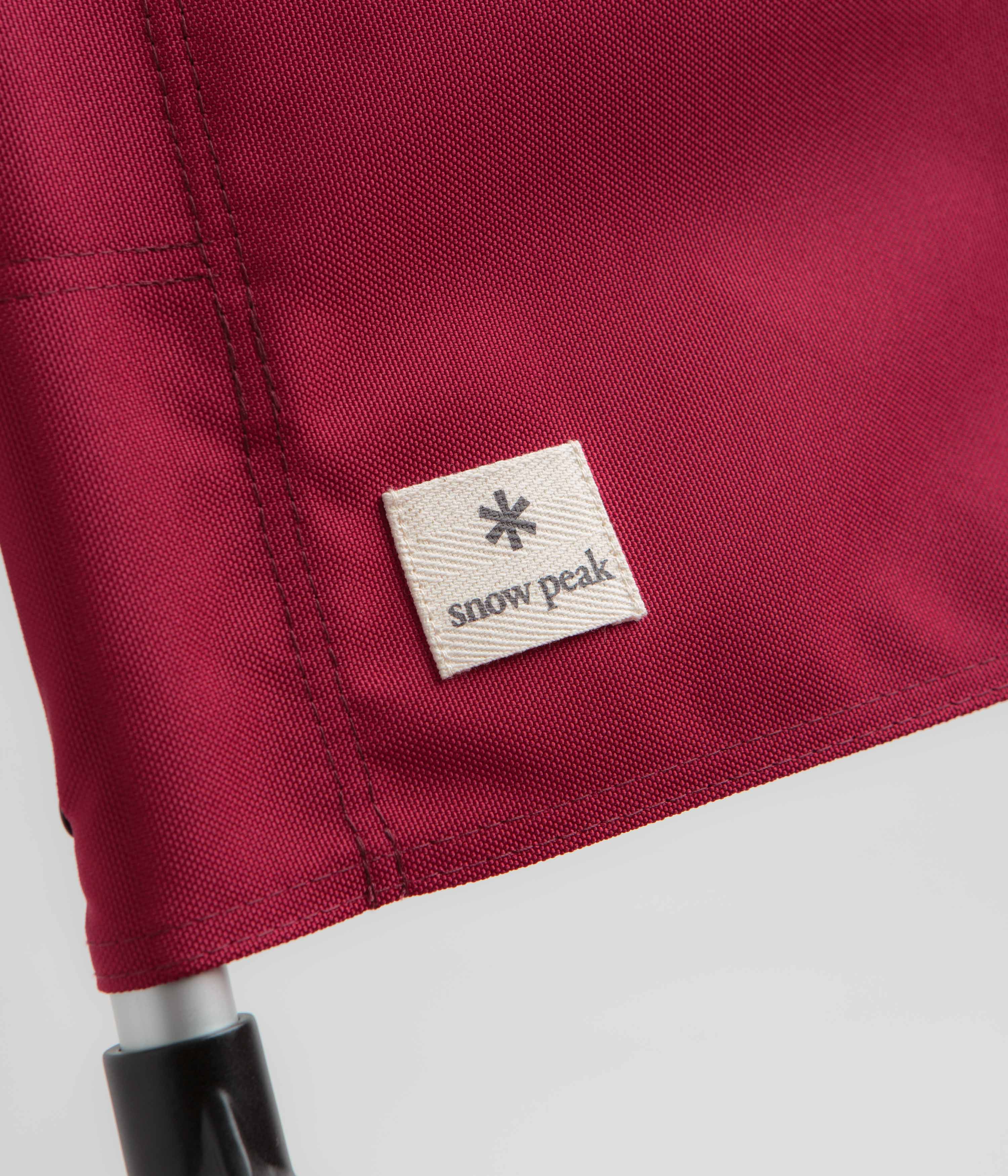 Snow Peak Folding Chair - Red - Image 4