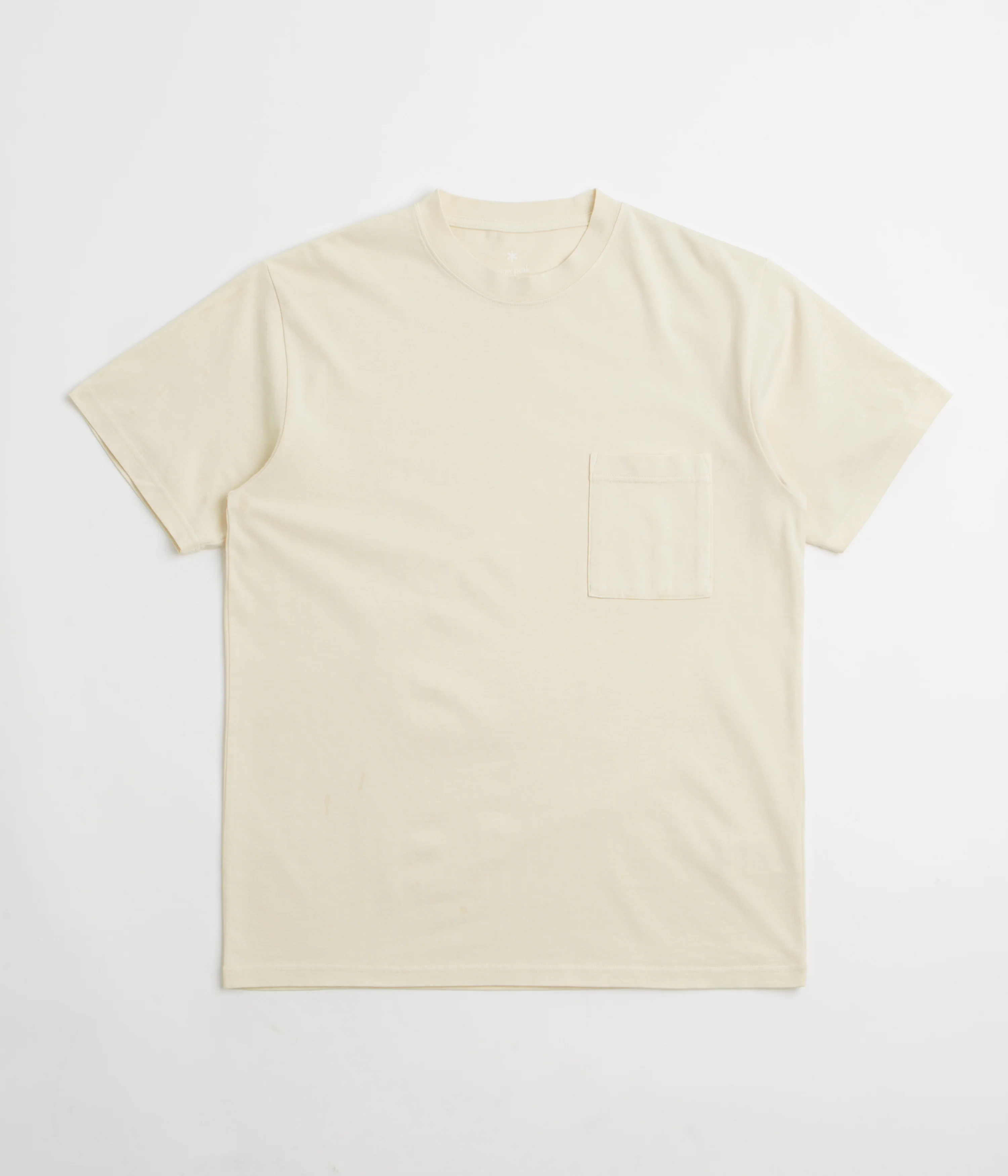 Snow Peak Garment Dyed T-Shirt - Ivory - Image 2