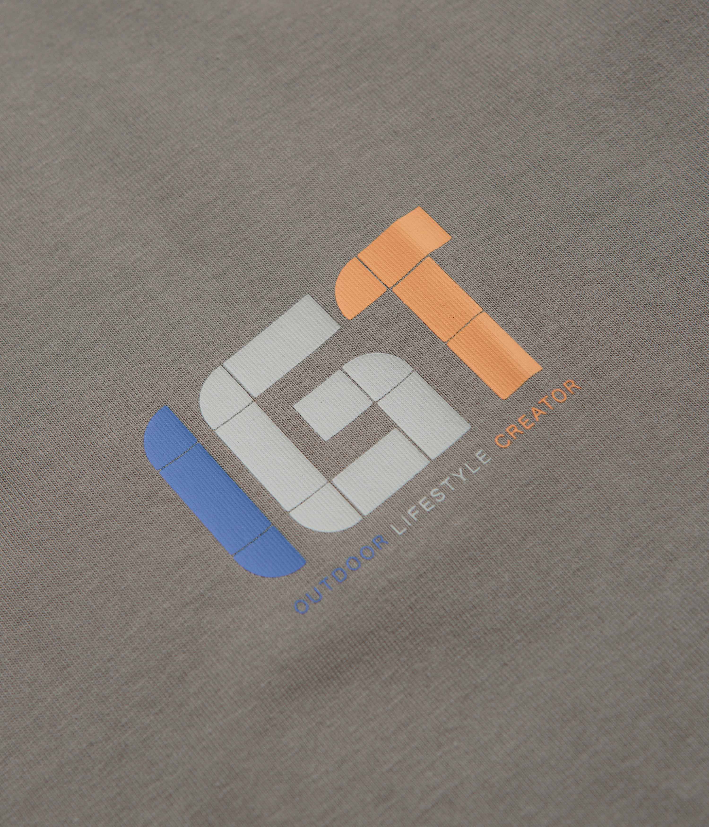 Snow Peak IGT Logo T-Shirt - Greige - Image 3