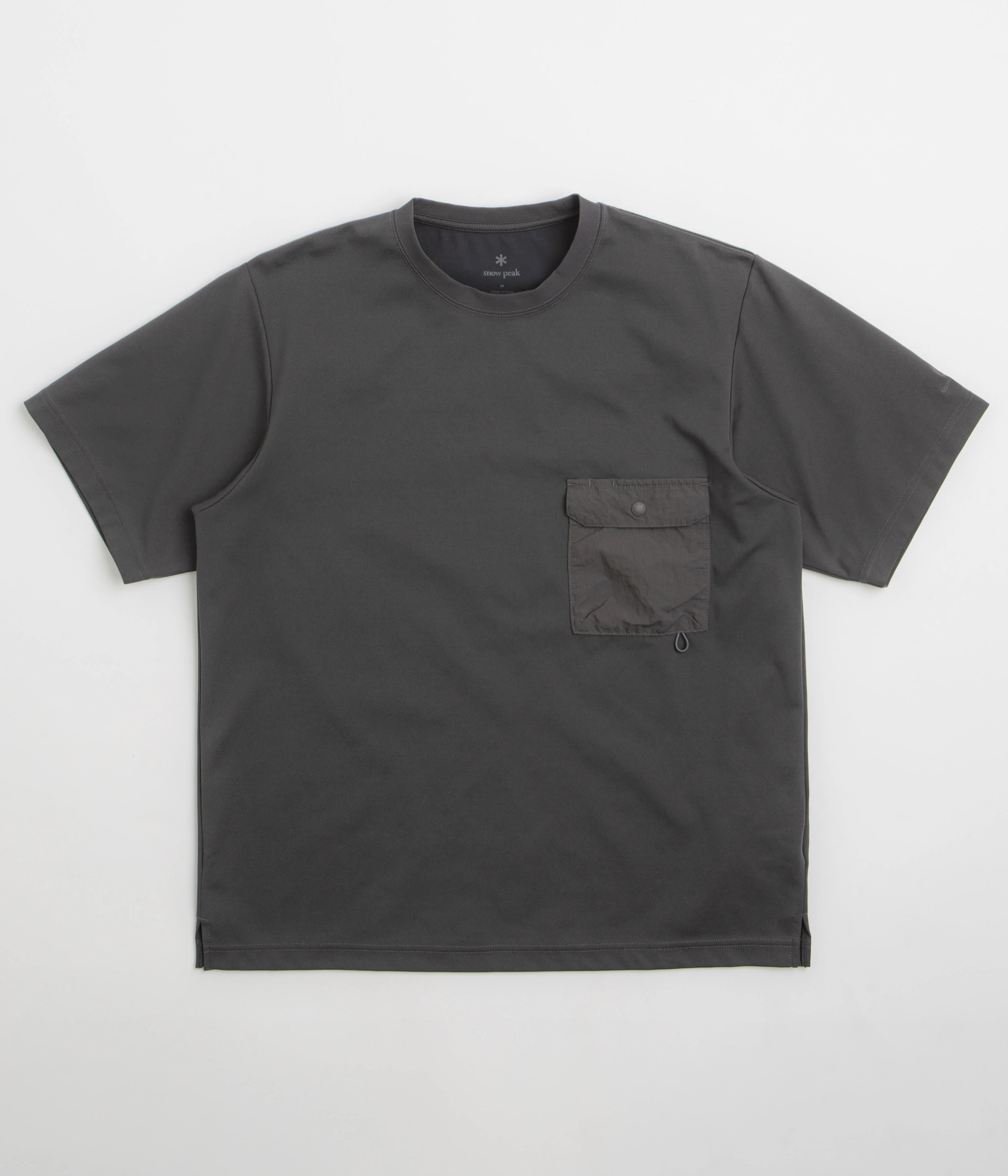 Snow Peak Insect Shield T-Shirt - Charcoal