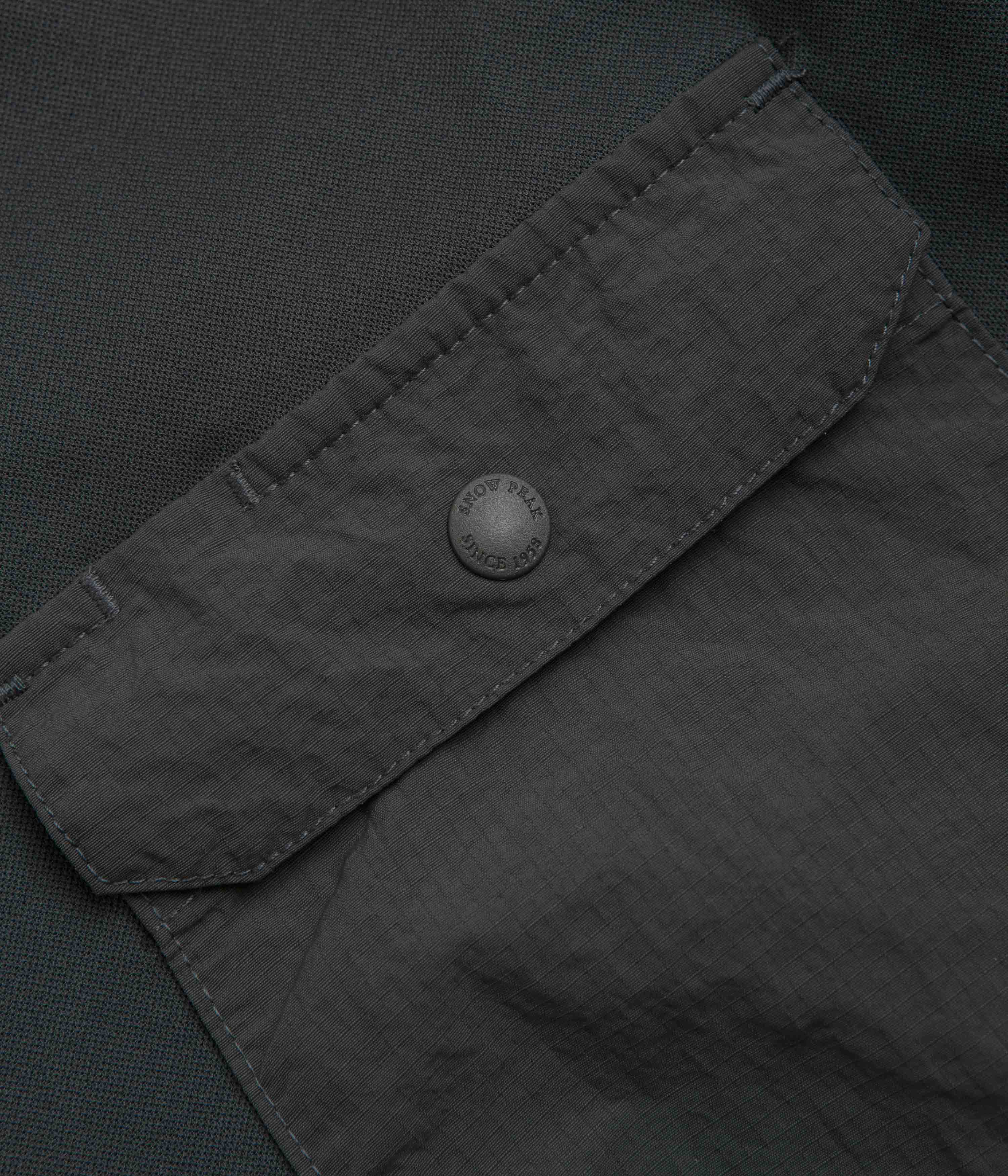 Snow Peak Insect Shield T-Shirt - Charcoal - Image 2