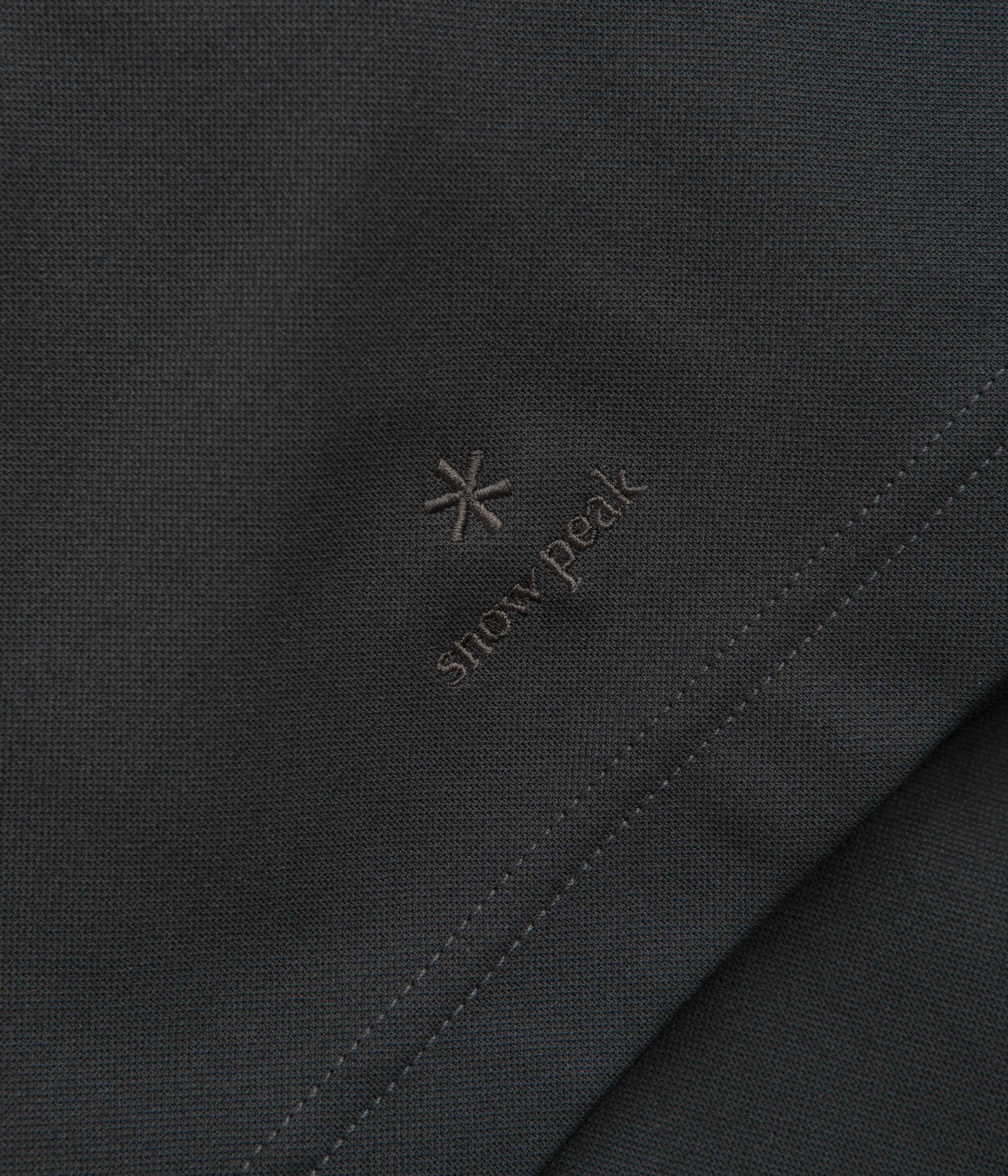 Snow Peak Insect Shield T-Shirt - Charcoal - Image 4