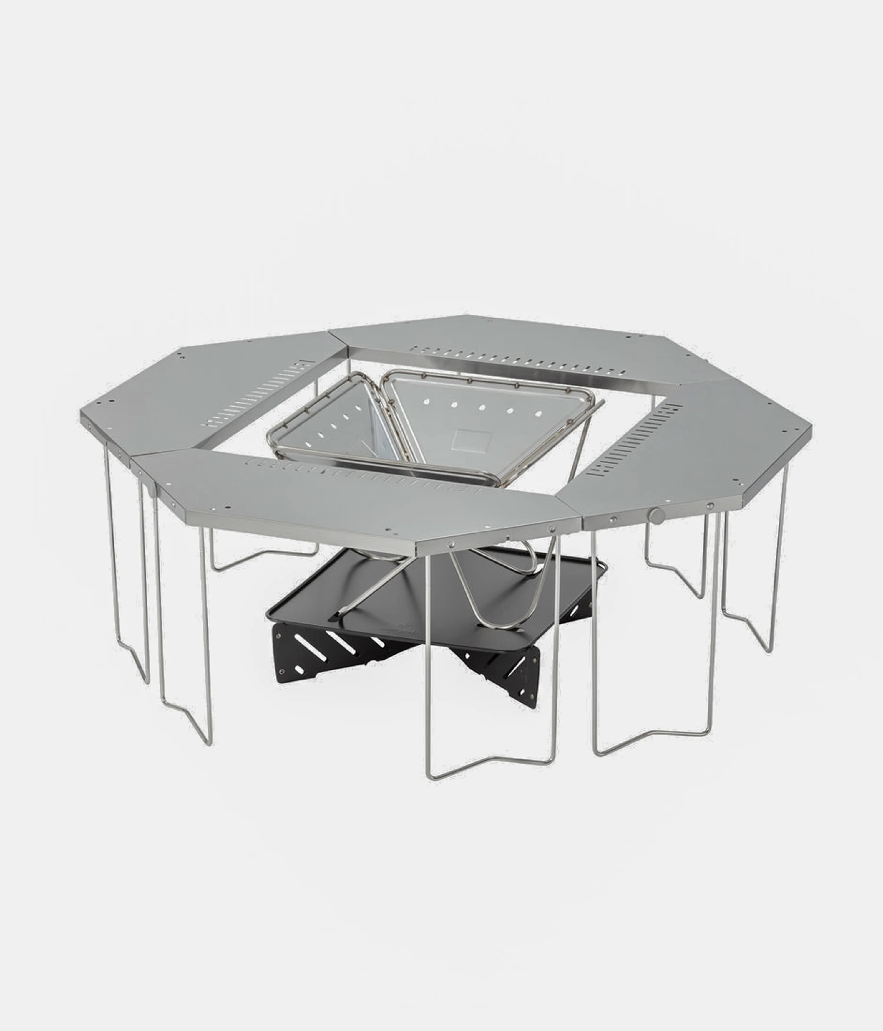 Snow Peak Jikaro Firering Table - Aluminium - Image 3