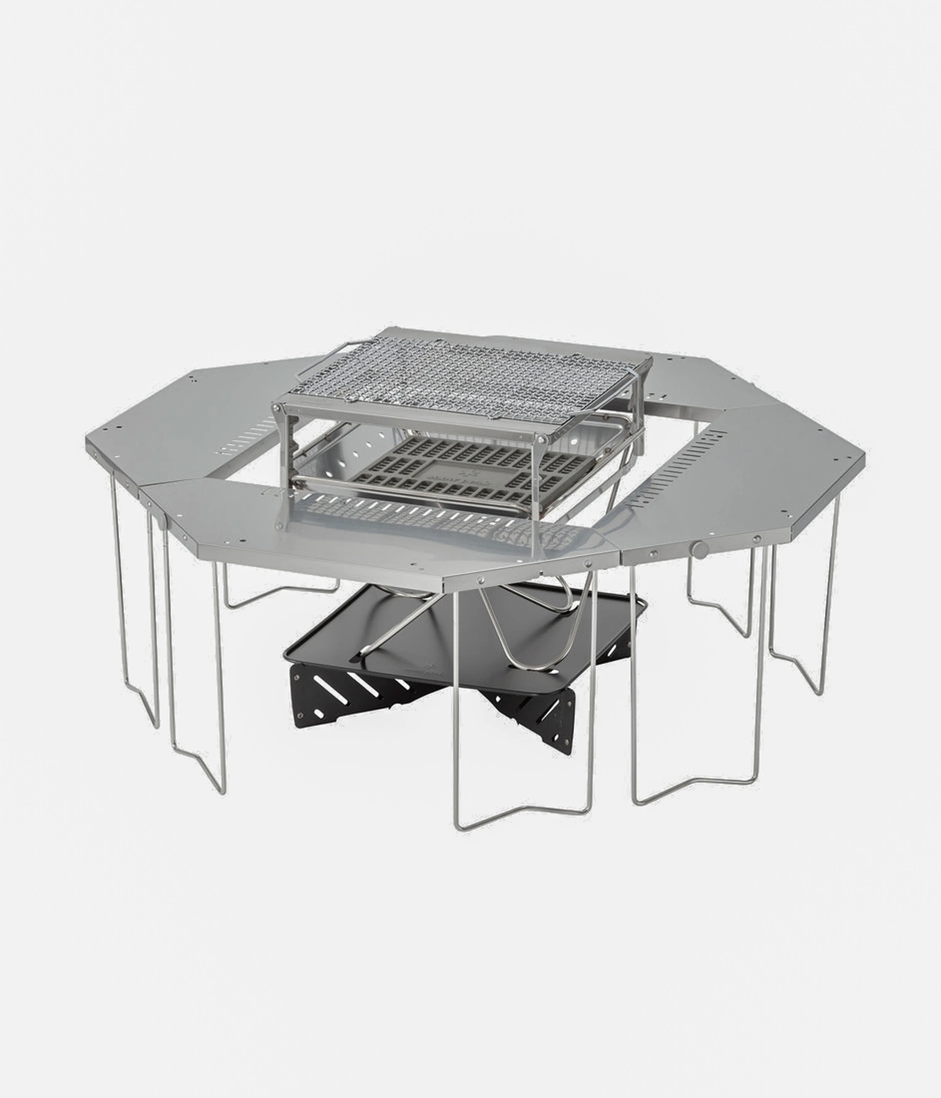 Snow Peak Jikaro Firering Table - Aluminium - Image 4