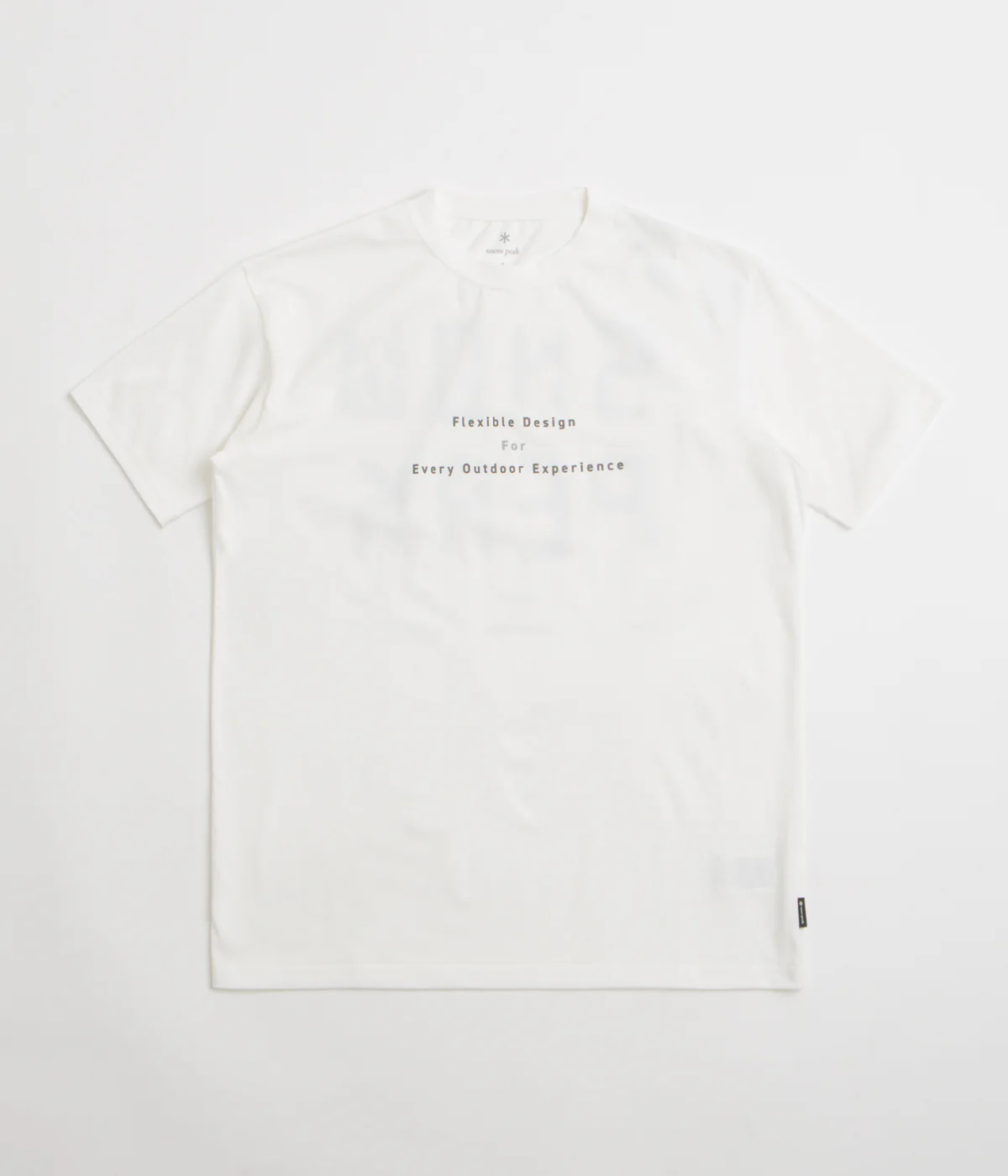 Snow Peak Jikaro Firering Table T-Shirt - Off White