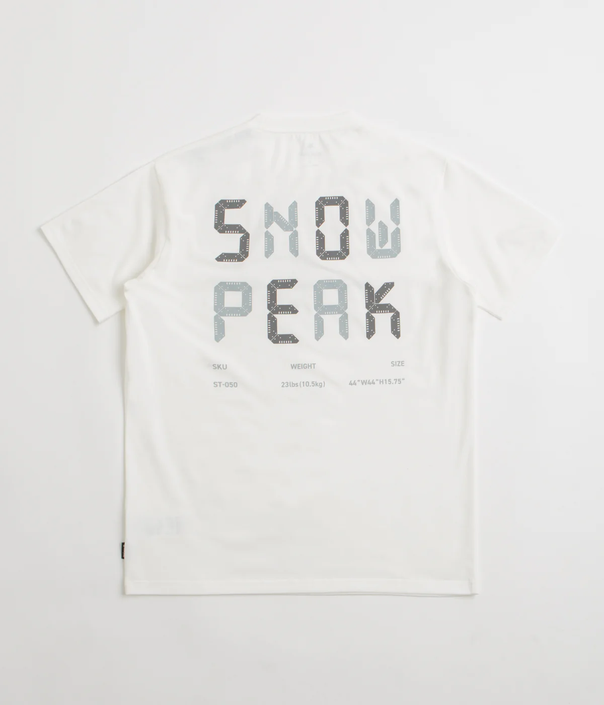 Snow Peak Jikaro Firering Table T-Shirt - Off White - Image 2