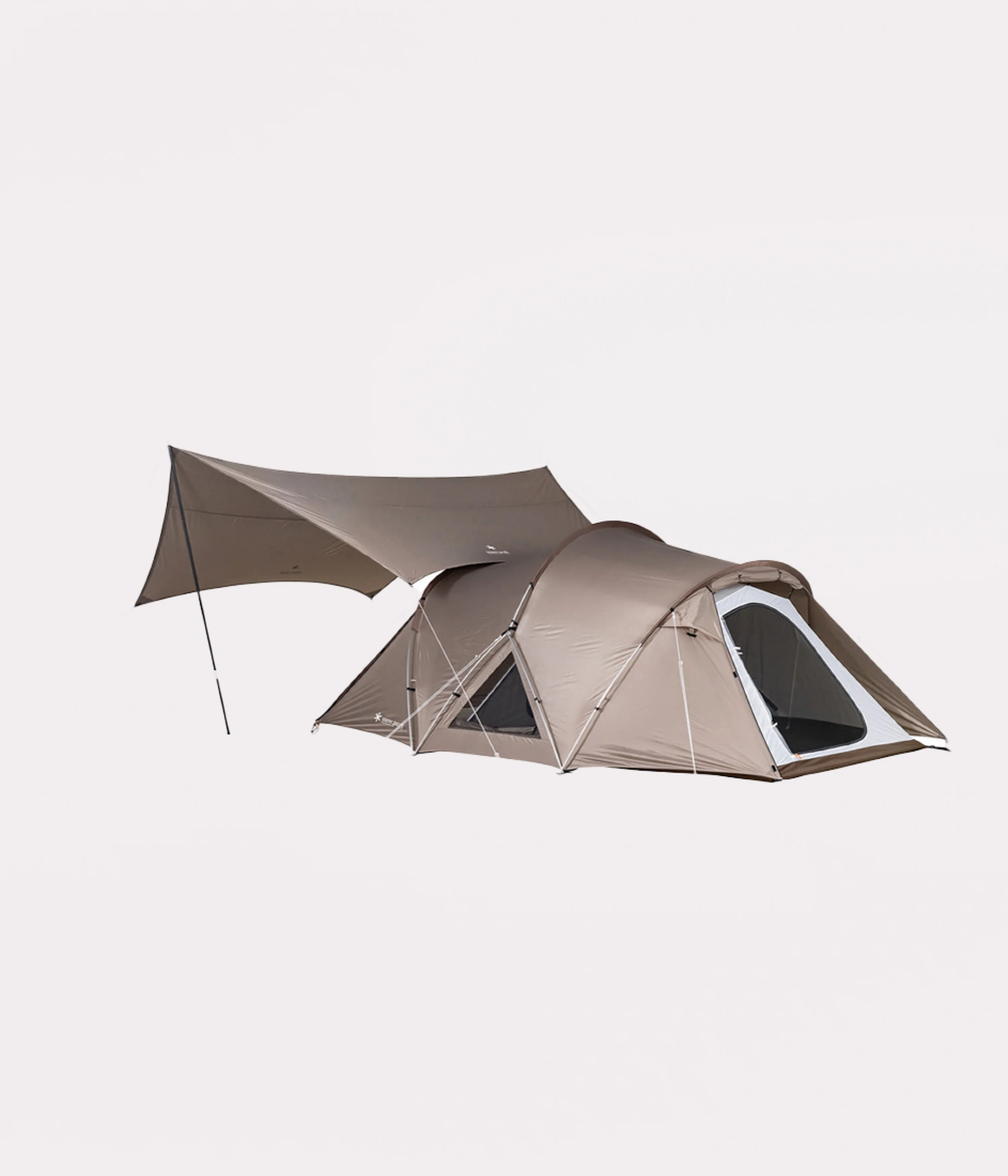 Snow Peak Land Nest Medium Tent And Tarp Set - Light Brown - Image 3