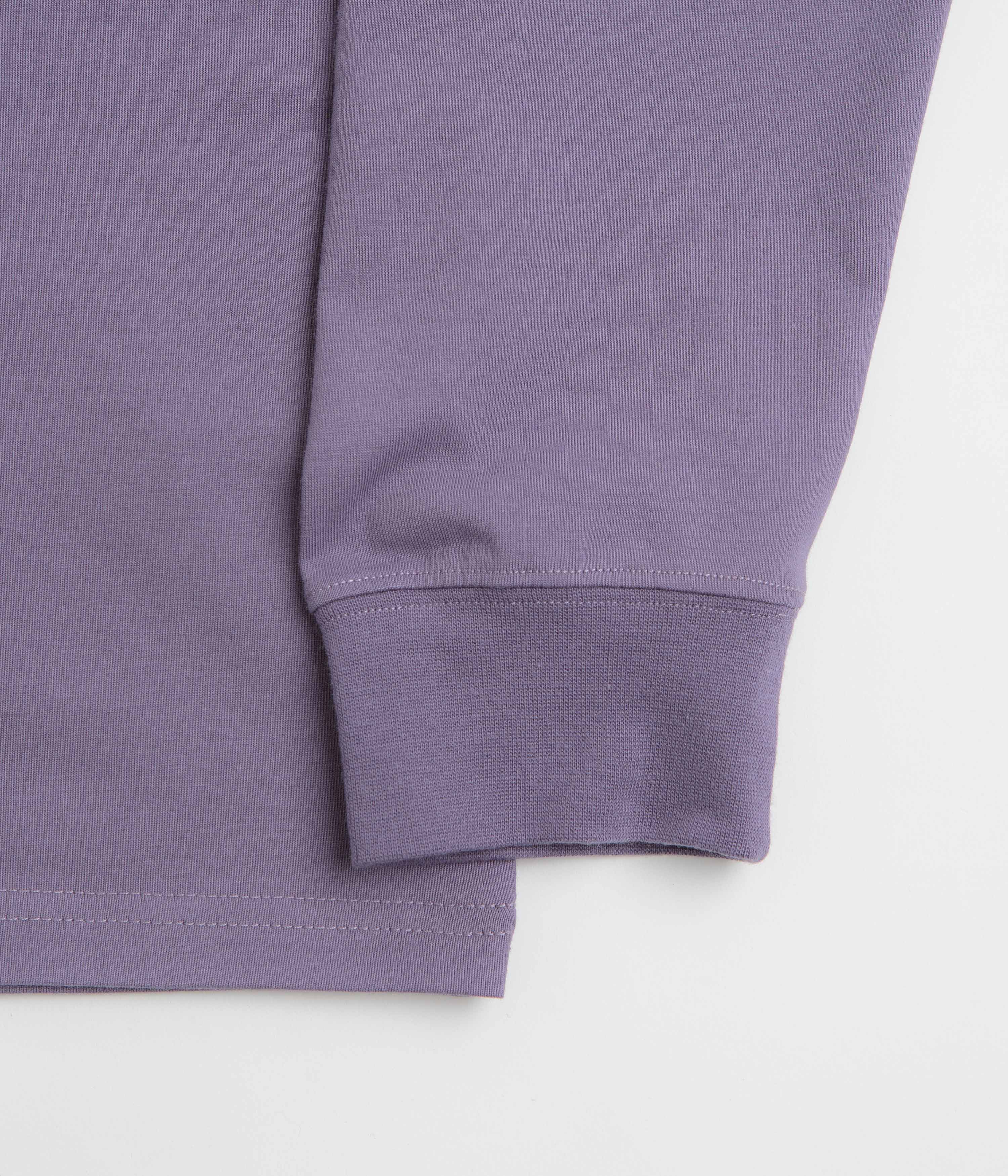 Snow Peak Living With Nature Long Sleeve T-Shirt - Purple - Image 6
