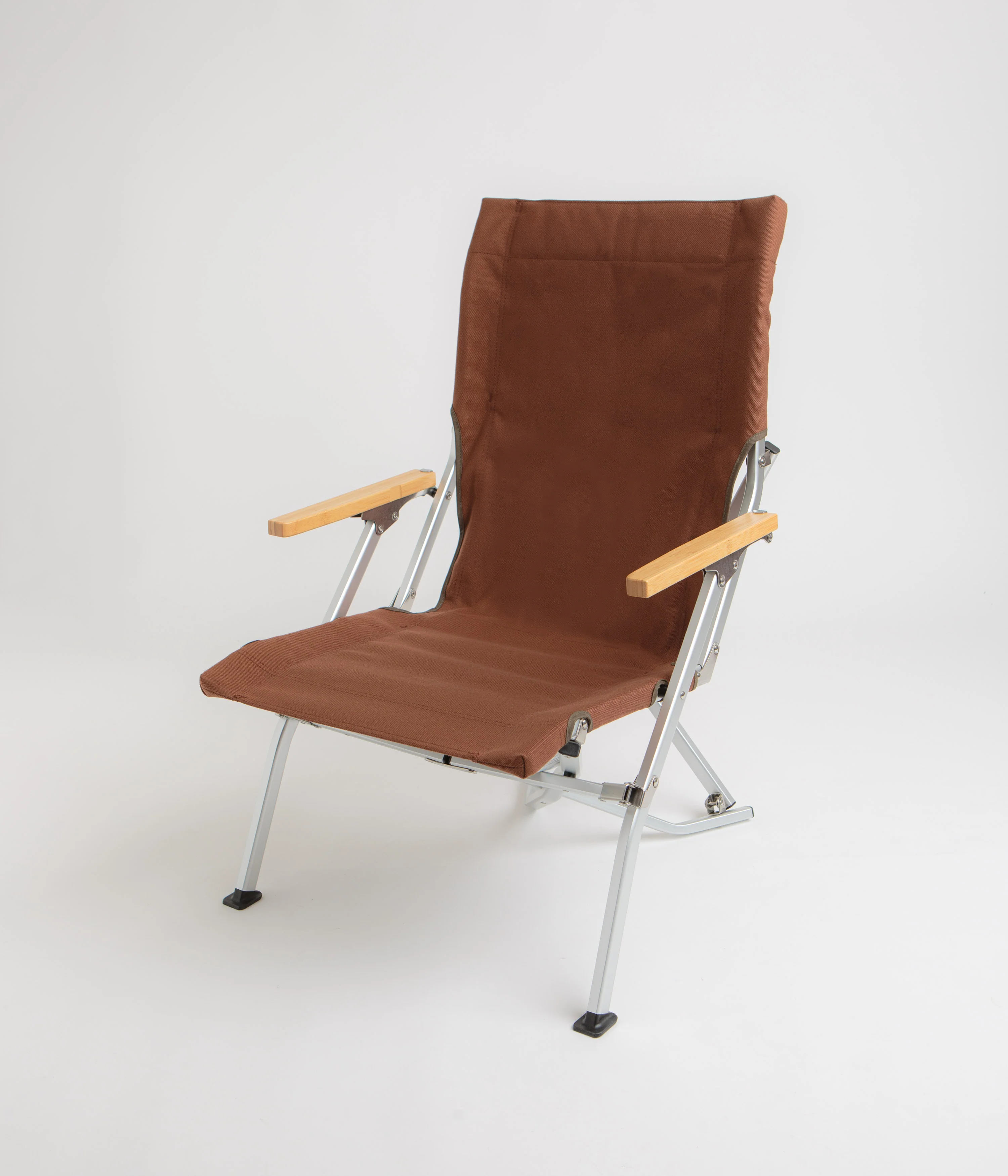 Snow Peak Low Beach Chair - Brown