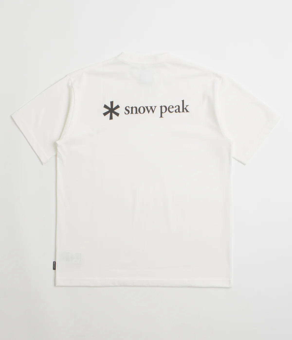 Snow Peak NSD Back Logo T-Shirt - Off White