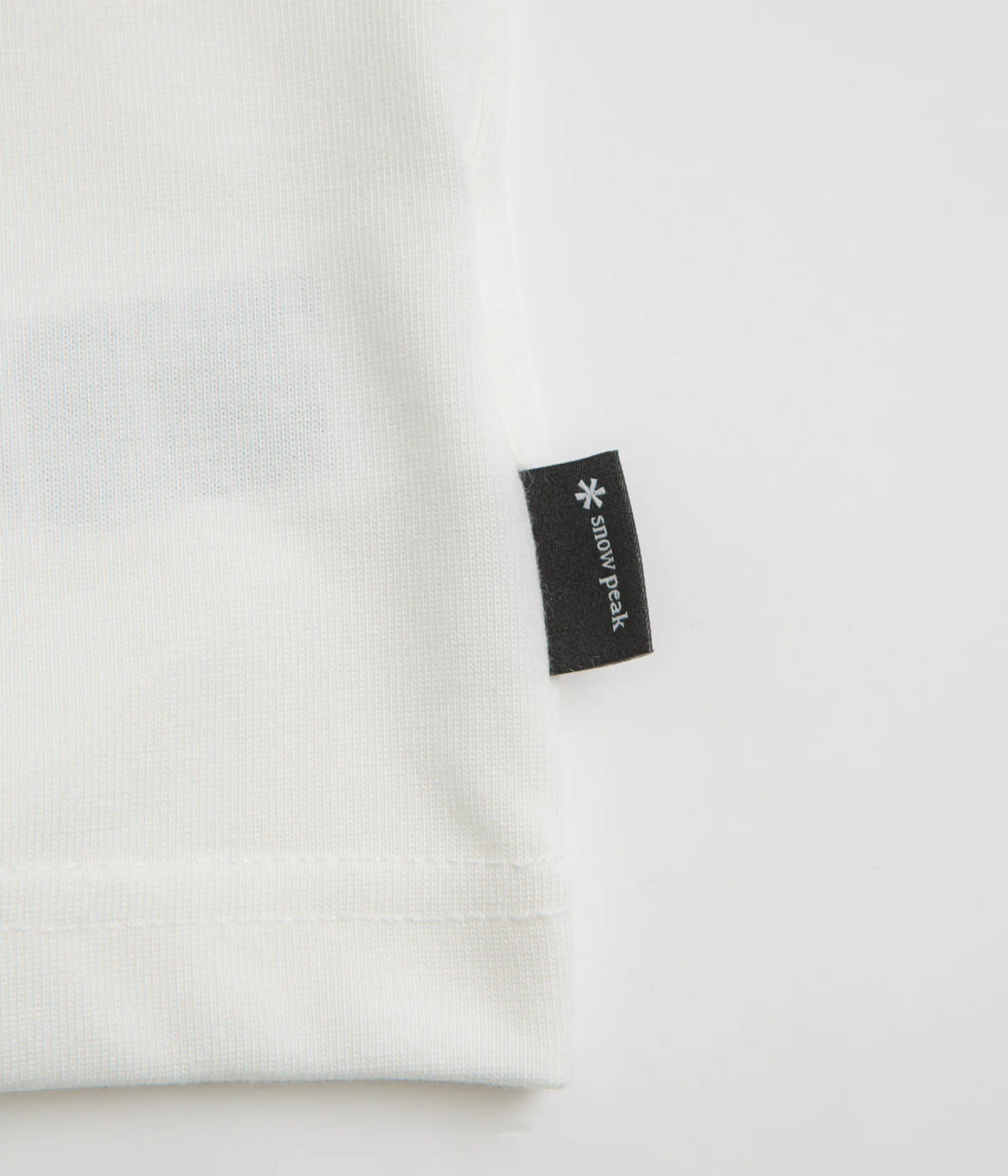 Snow Peak NSD Back Logo T-Shirt - Off White - Image 3