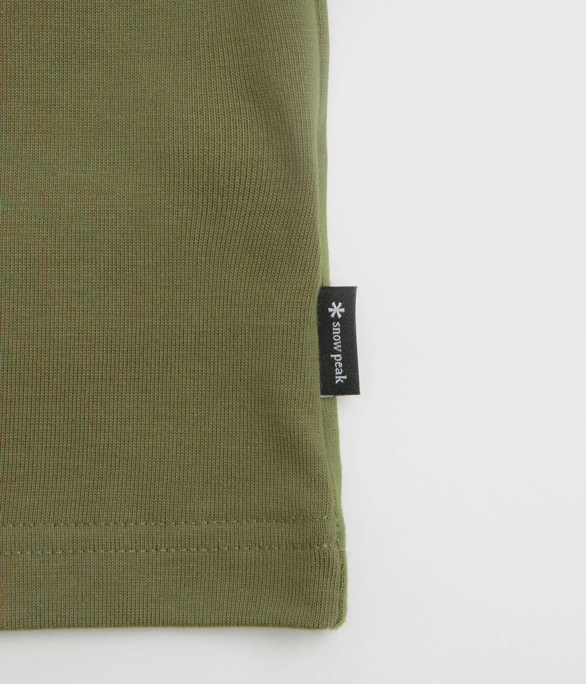 Snow Peak NSD Back Logo T-Shirt - Olive - Image 3