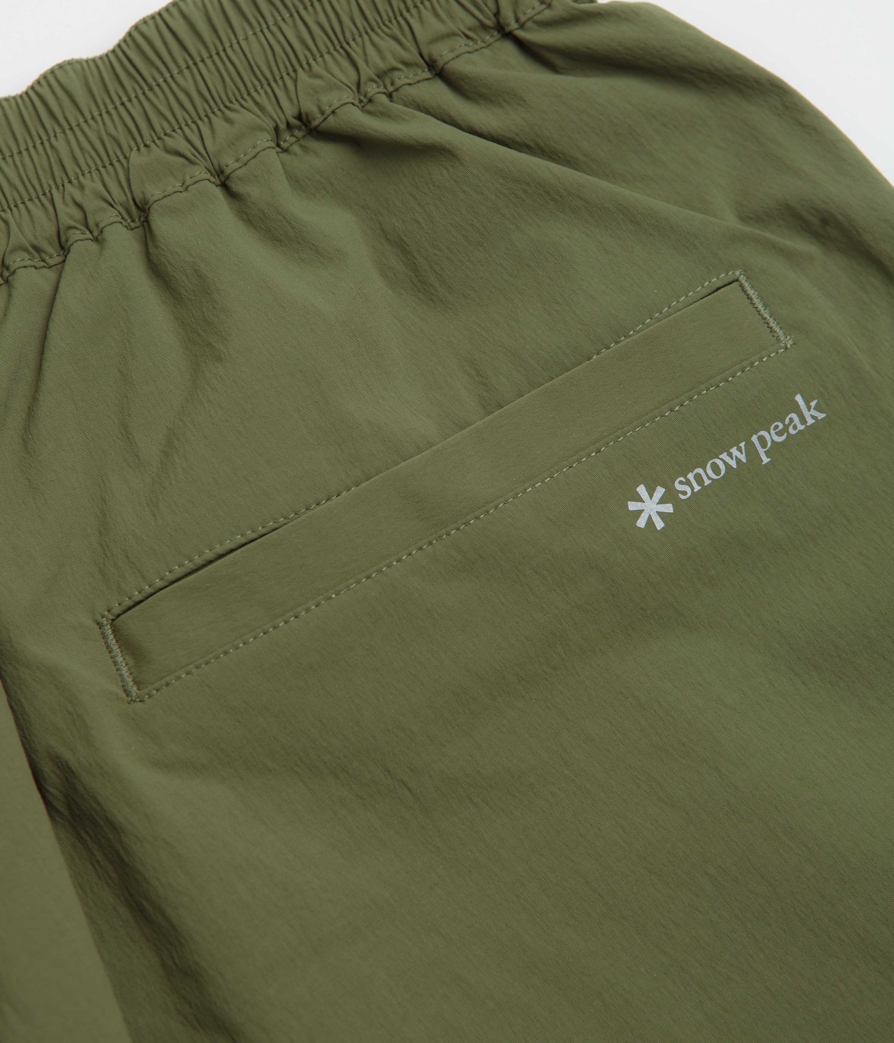 Snow Peak NSD Easy Shorts - Olive - Image 6