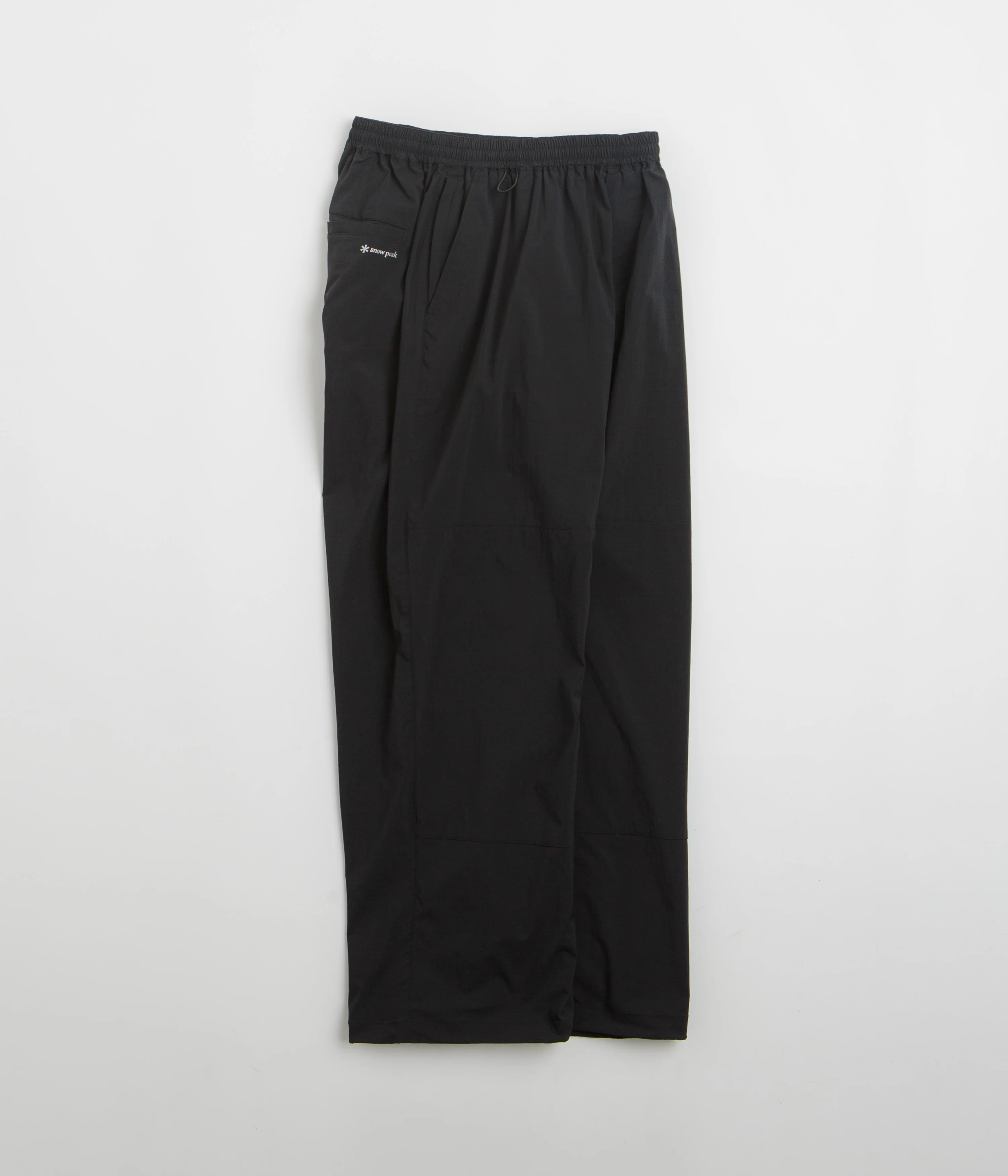Snow Peak NSD Easy Wide Pants - Black - Image 2