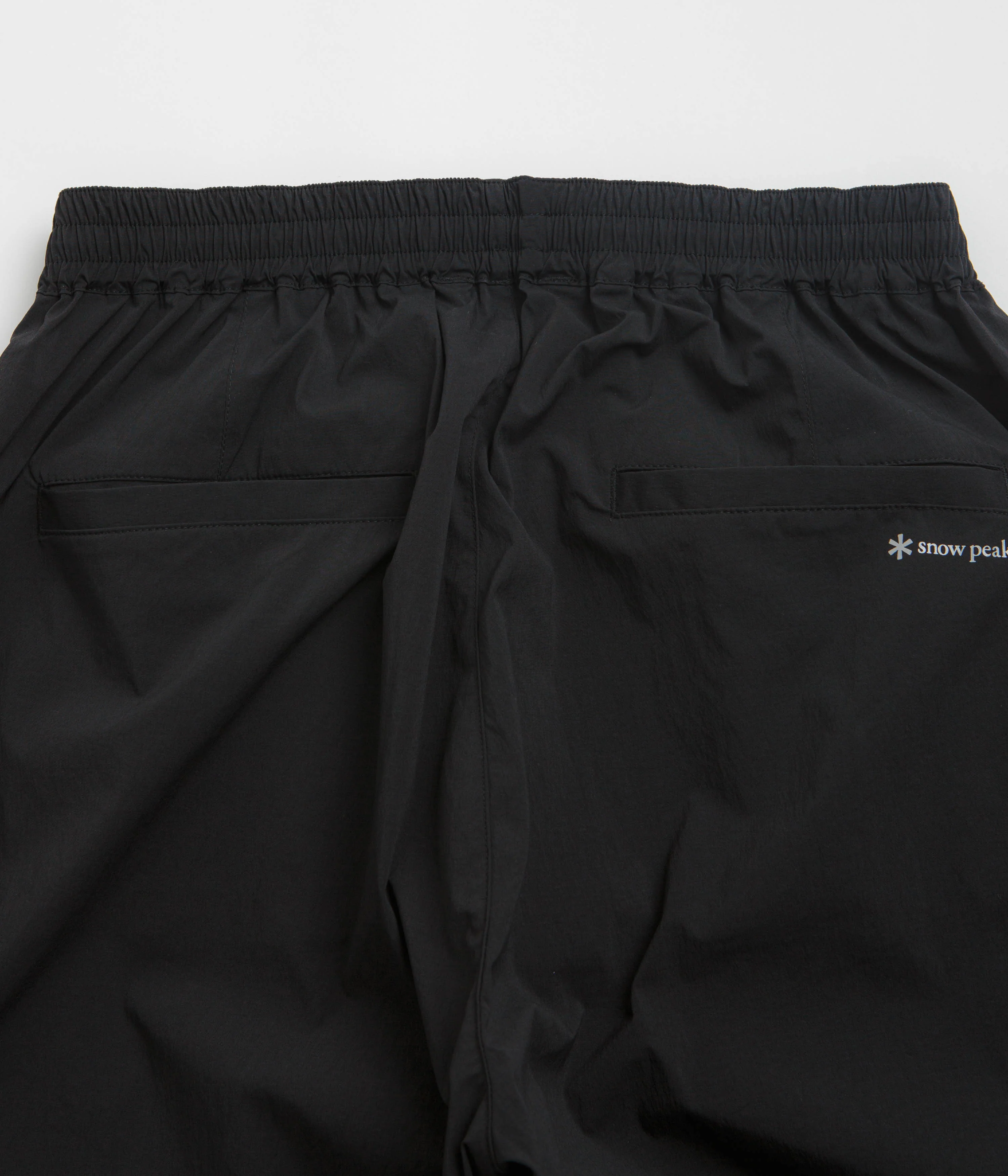 Snow Peak NSD Easy Wide Pants - Black - Image 7