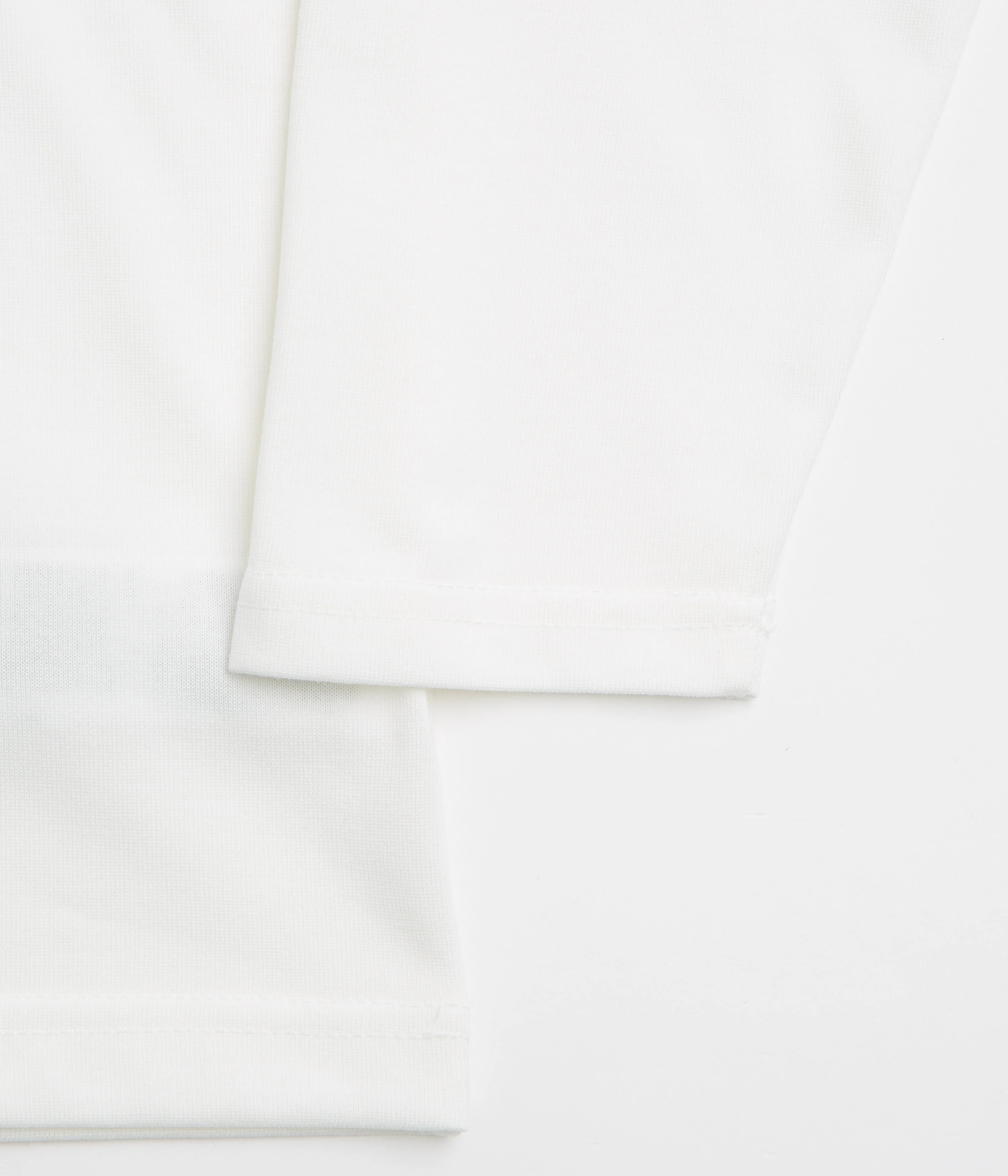 Snow Peak NSD Logo Long Sleeve T-Shirt - Off White - Image 5