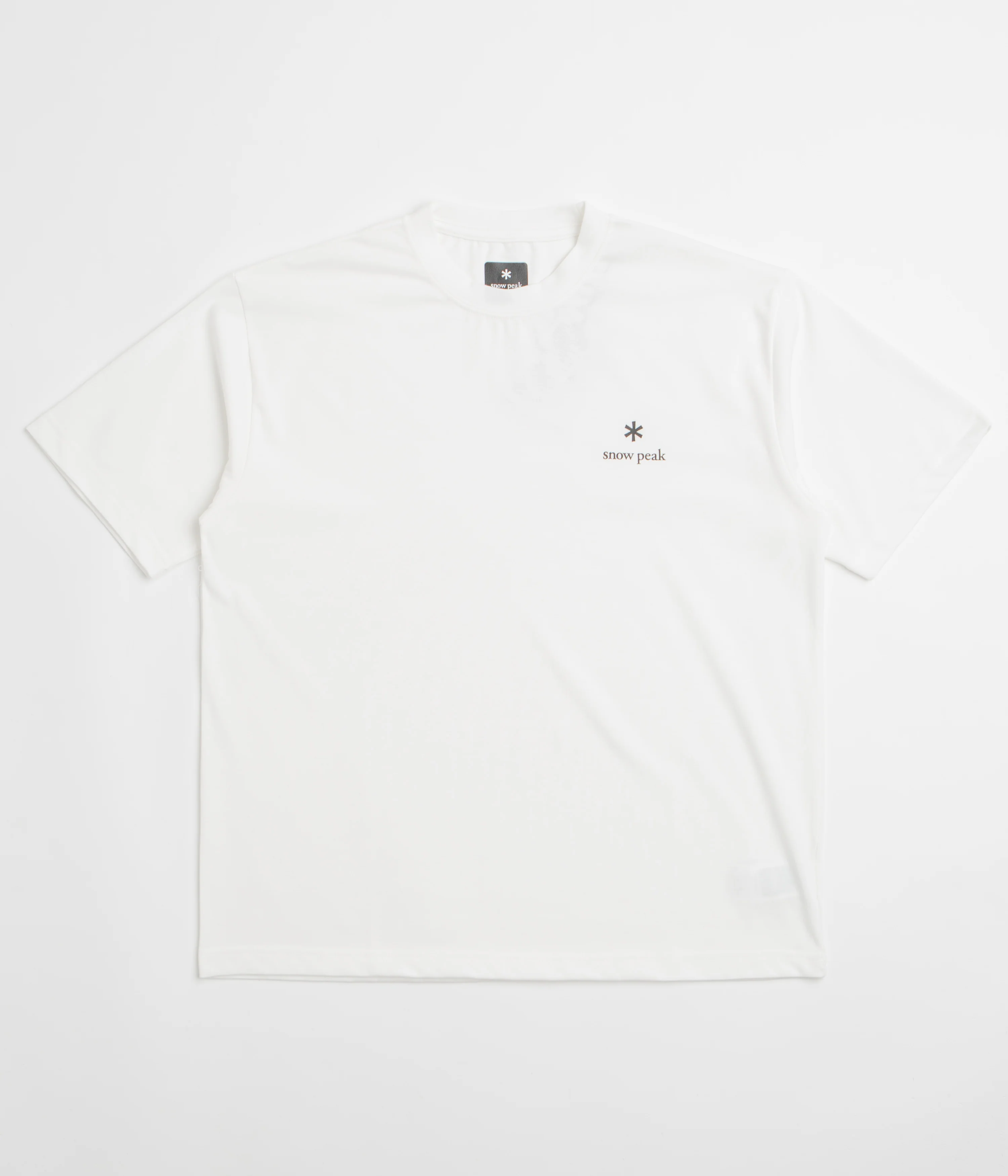 Snow Peak NSD Logo T-Shirt - Off White