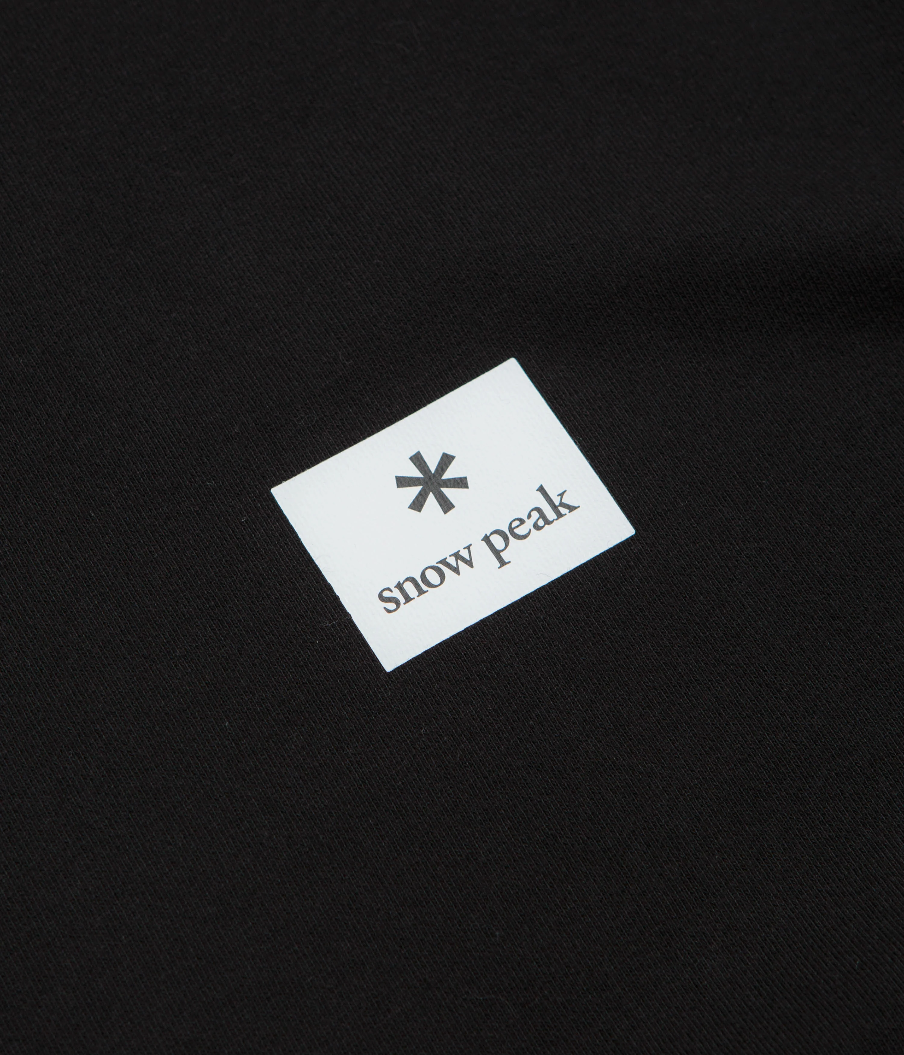 Snow Peak NSD Square Logo Sweatshirt - Black - Image 3