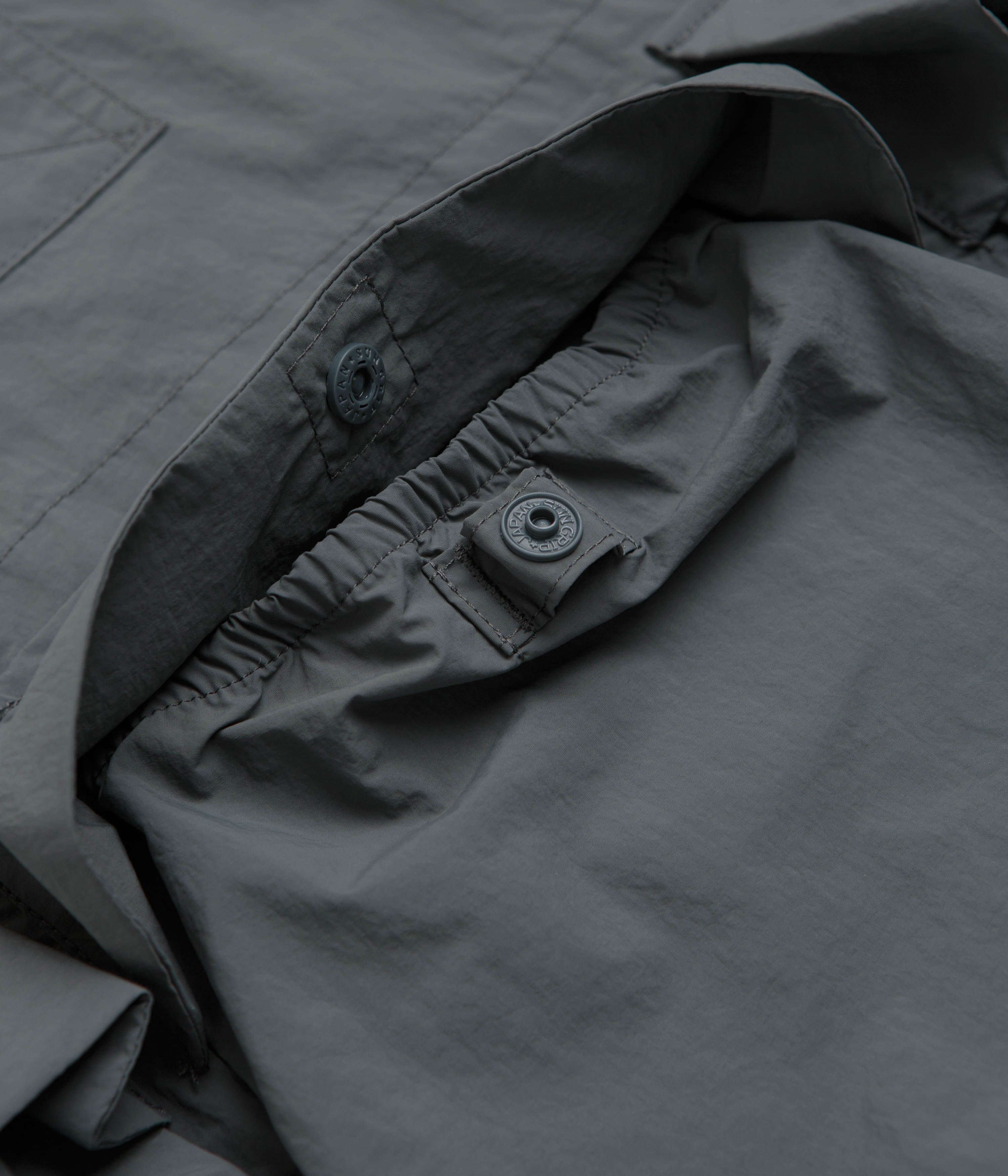 Snow Peak Nylon Tussah Anorak - Grey - Image 6