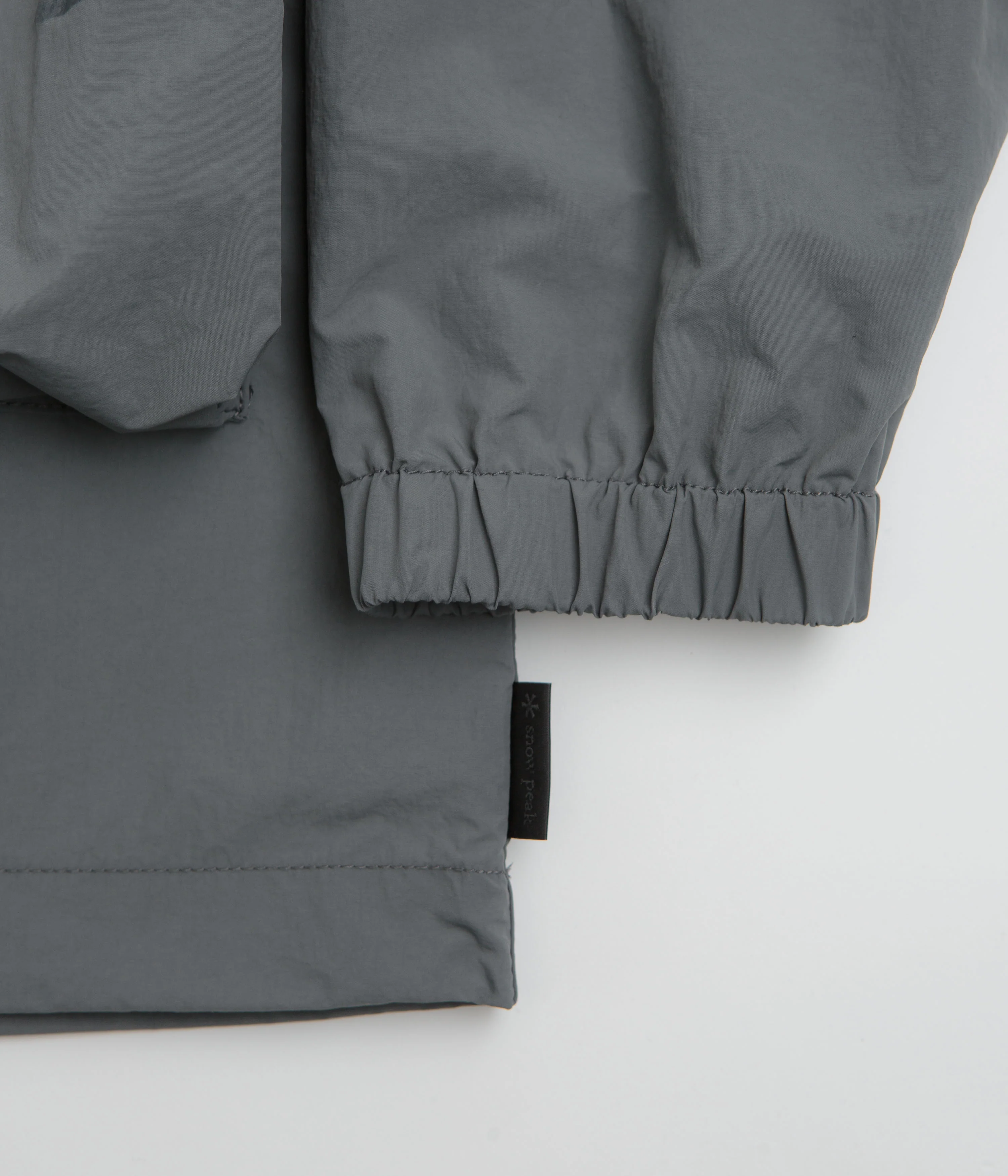 Snow Peak Nylon Tussah Anorak - Grey - Image 7