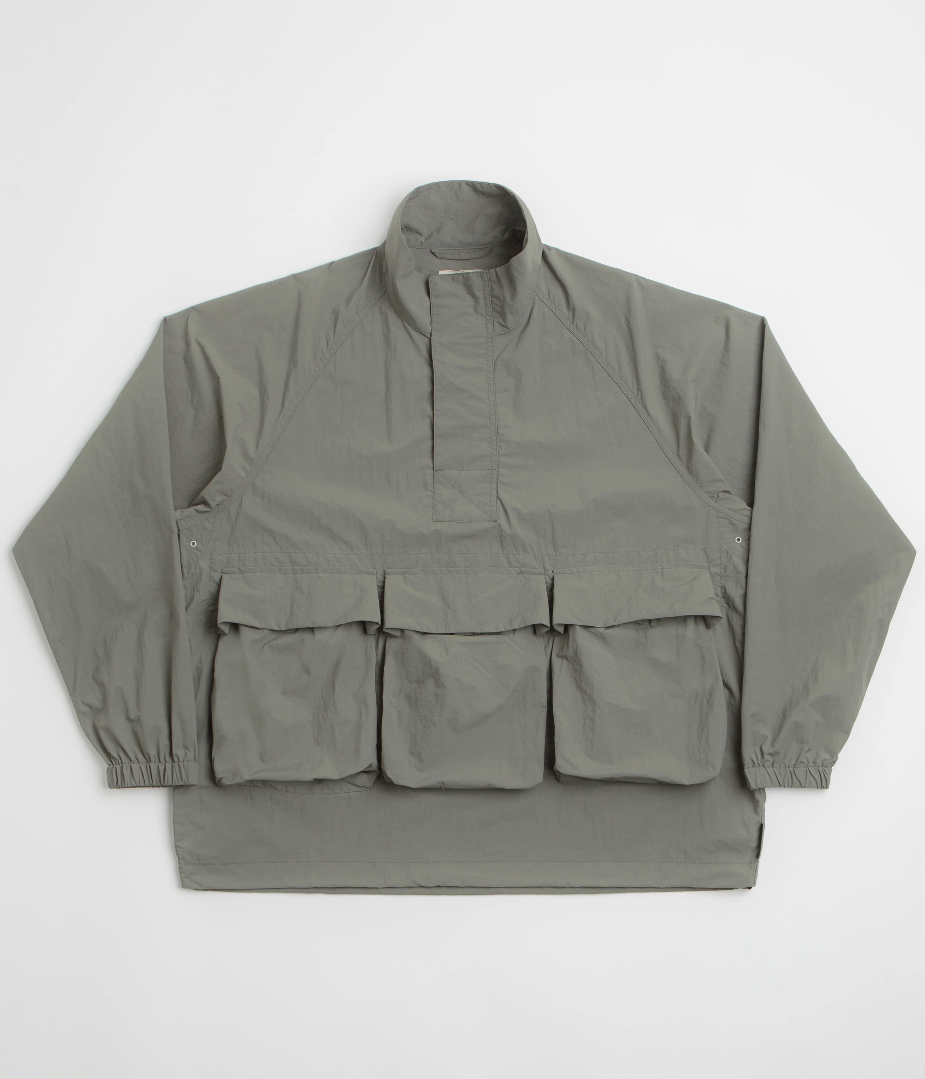 Snow Peak Nylon Tussah Anorak - Light Olive