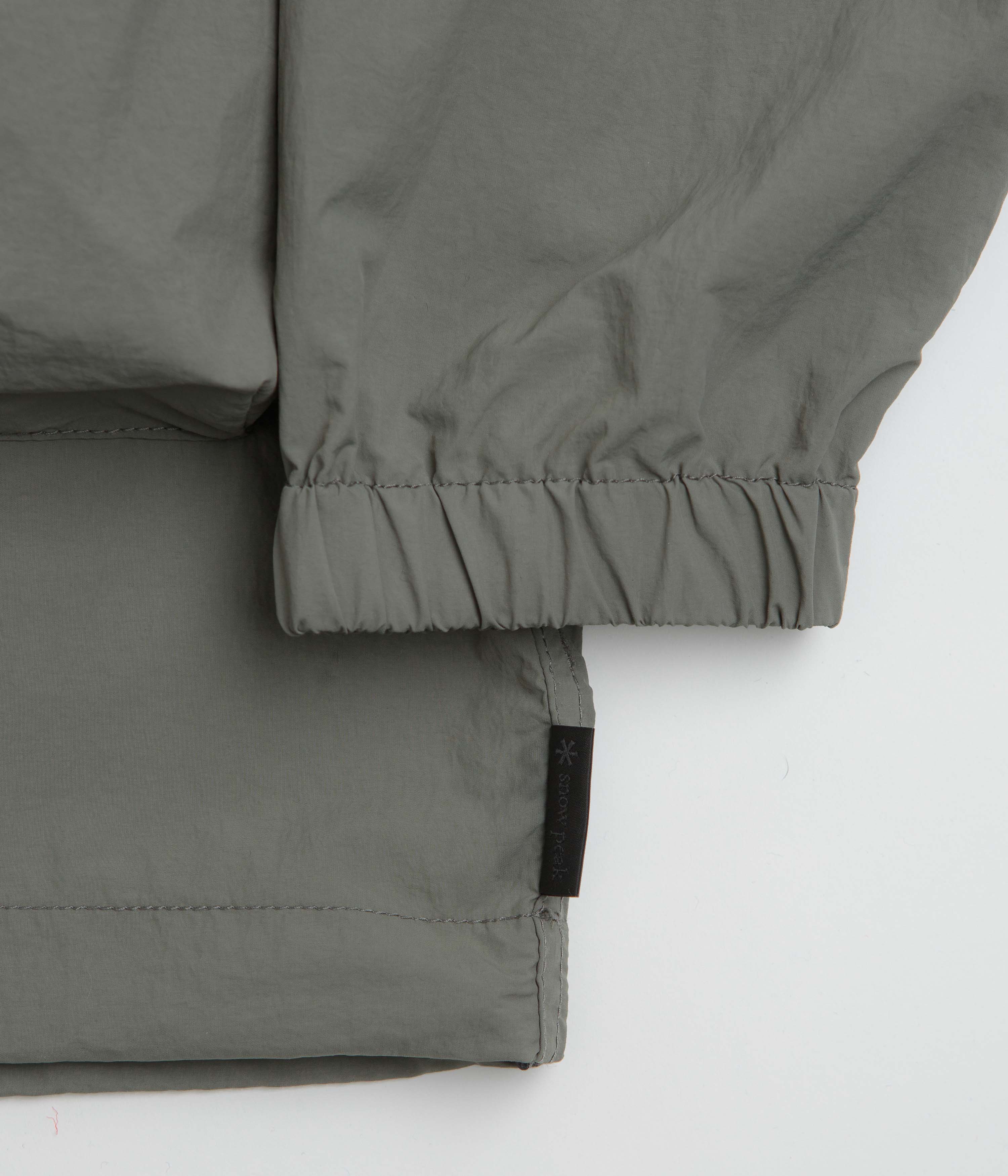 Snow Peak Nylon Tussah Anorak - Light Olive - Image 8