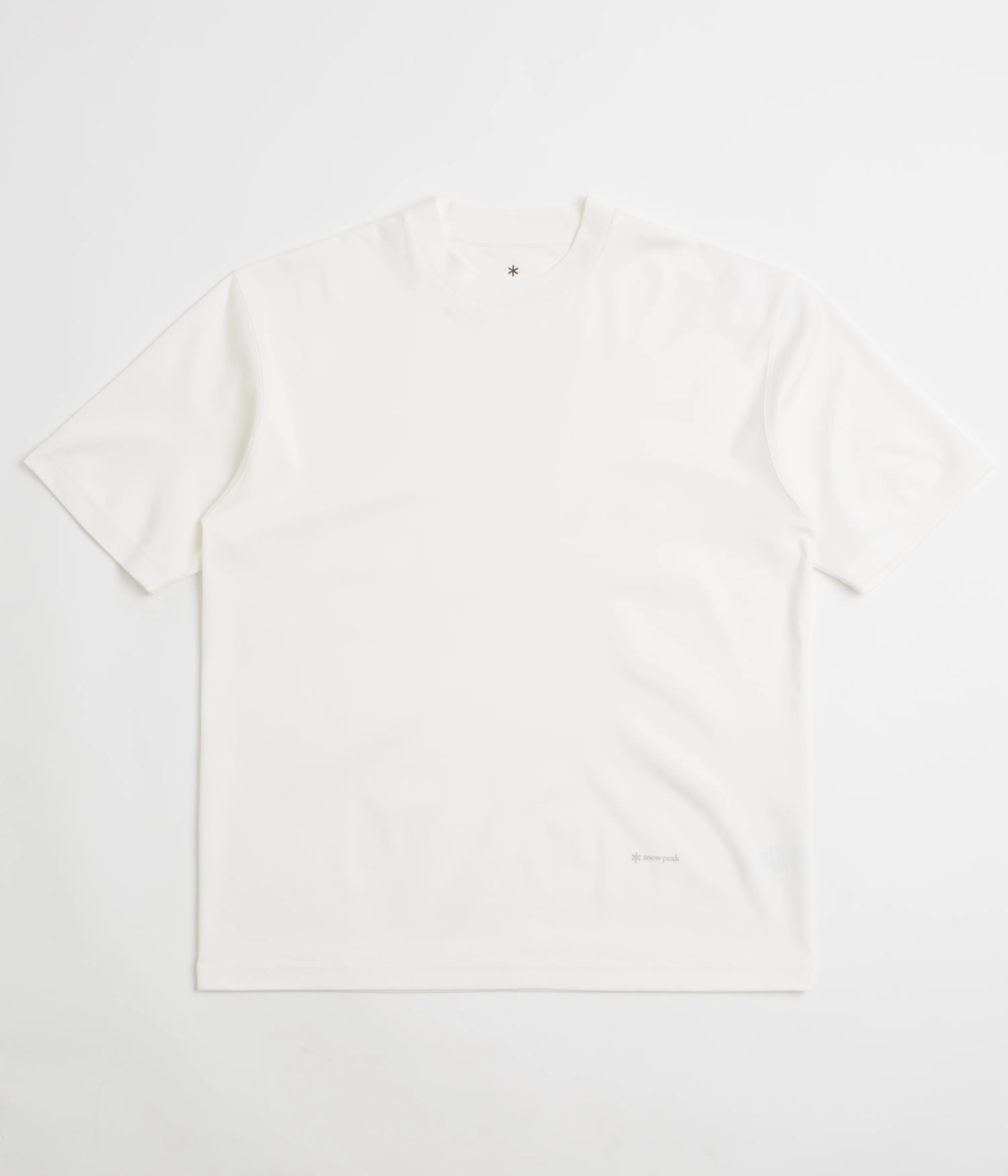 Snow Peak Organic Cotton Mercerized T-Shirt - White