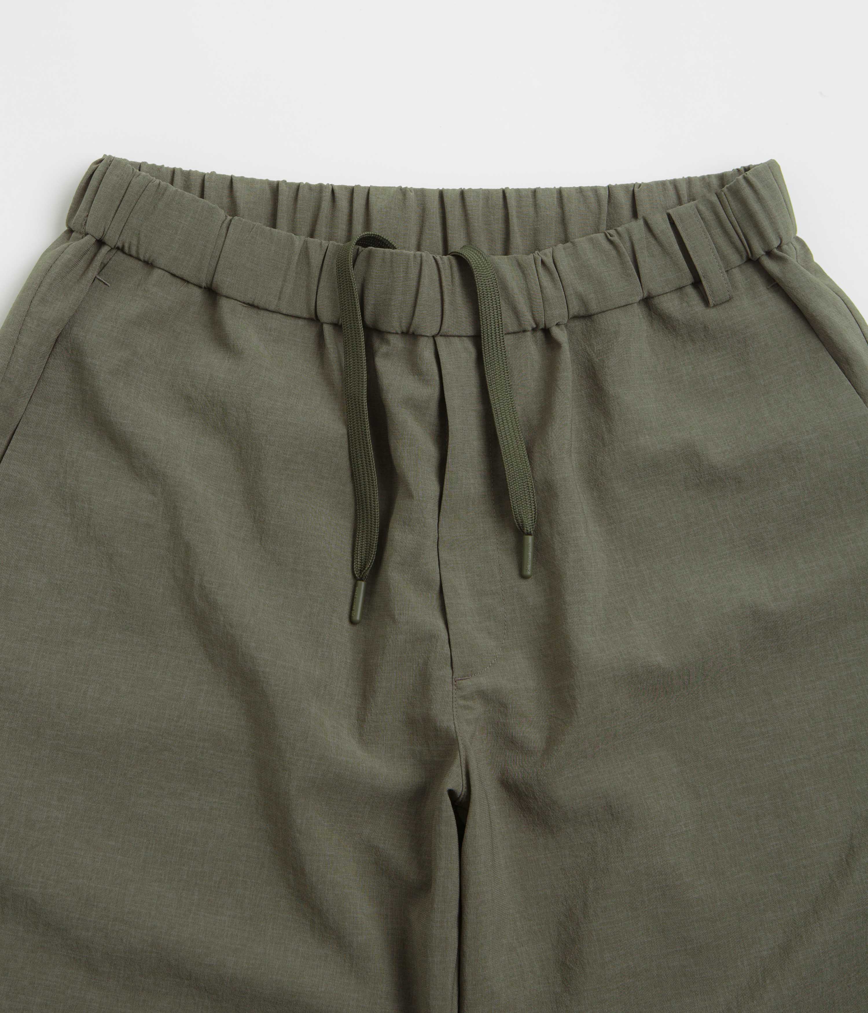 Snow Peak PE Light Poplin Pants - Olive - Image 4
